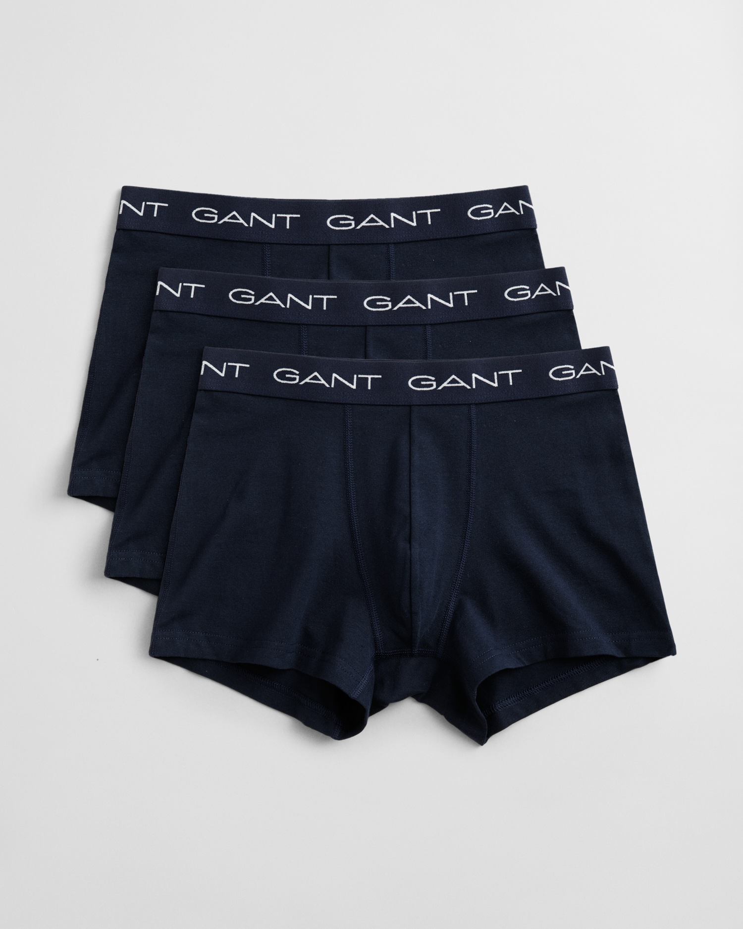 Gant Boxershorts Packung, 3, 3 Stk. mit elastischem Logobund