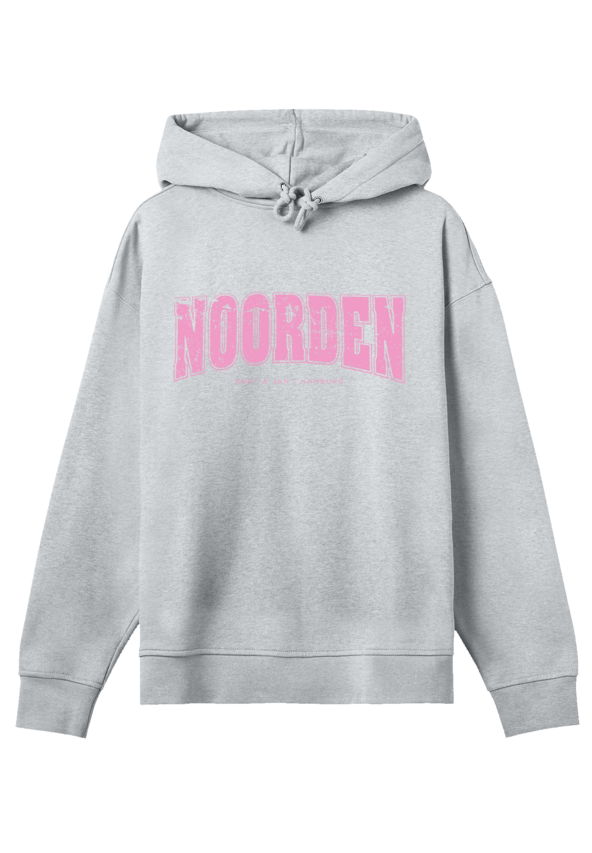 F4NT4STIC Kapuzenpullover »Oversized Shirt Knut & Jan Noorden Collegiate«, Premium Qualität, Knut & Jan Hamburg