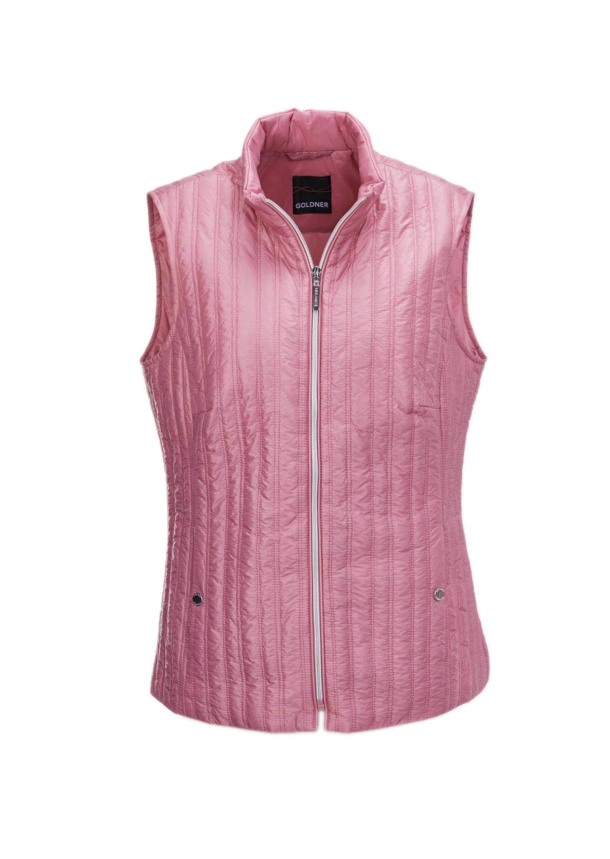 GOLDNER Kurzweste "Kurzgröße Leichte Steppweste mit Stehkragen" günstig online kaufen