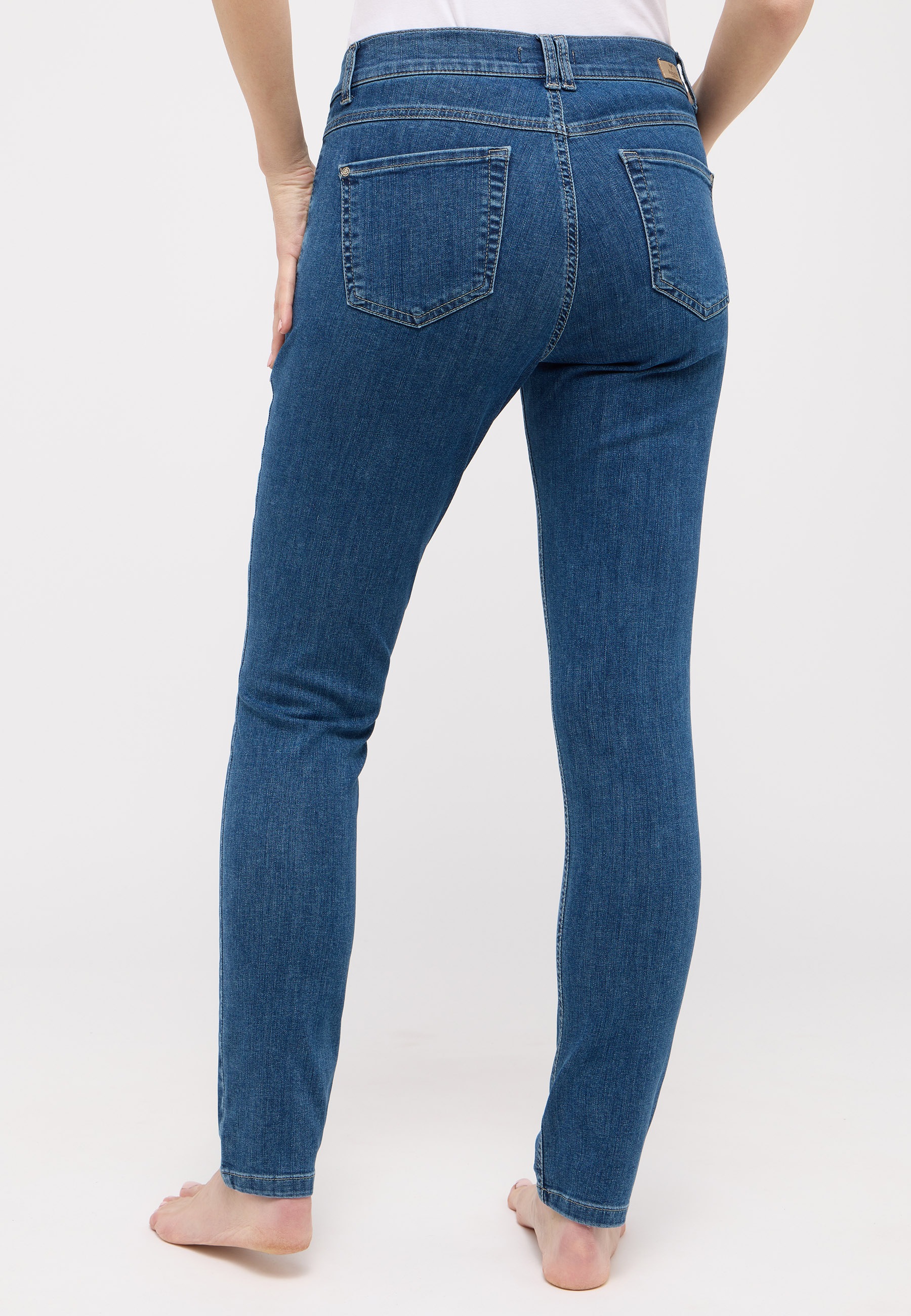 ANGELS Slim-fit-Jeans "SKINNY BUTTON" günstig online kaufen