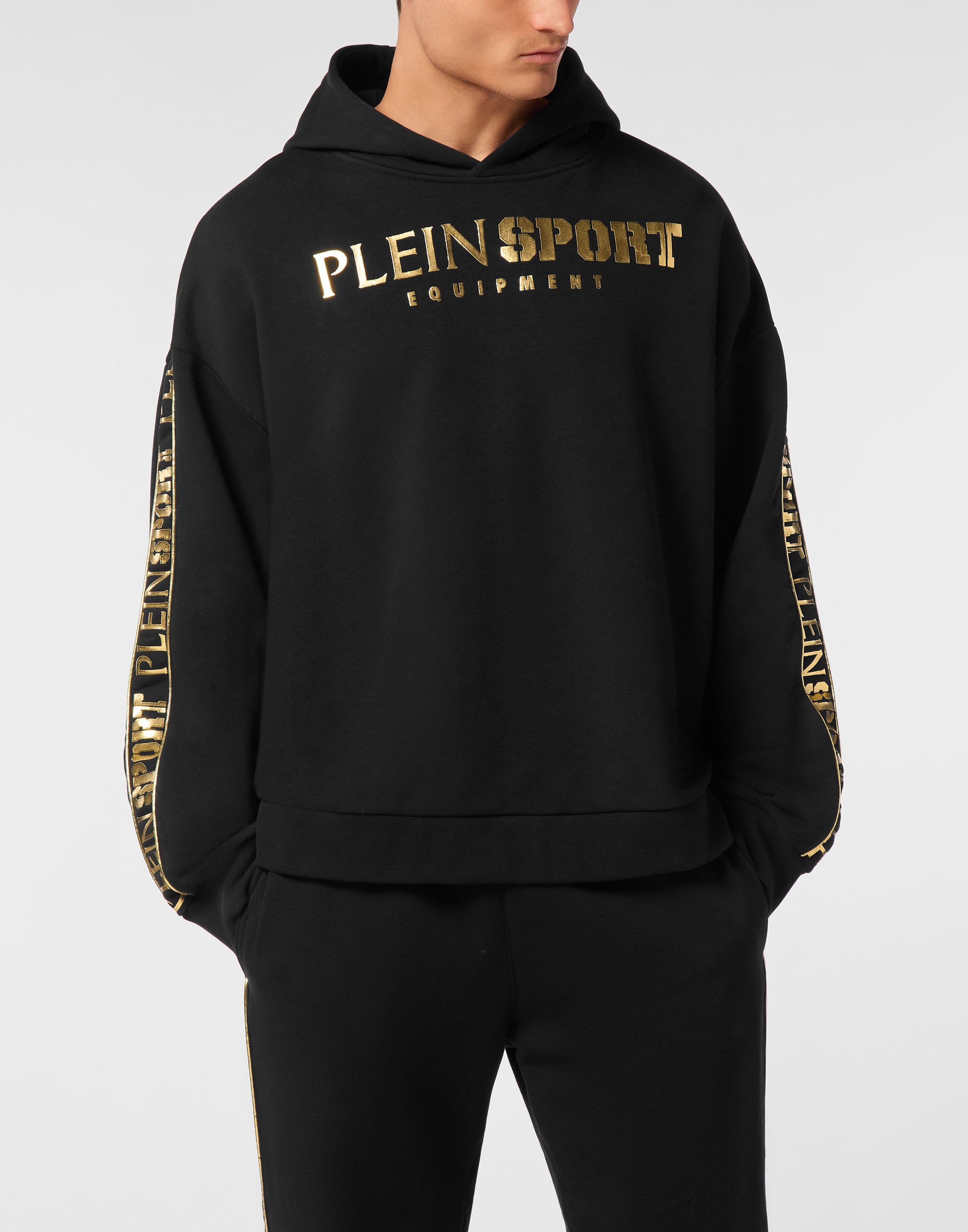 PLEIN SPORT Sweatshirt »Hoodie sweatshirt Laminated«