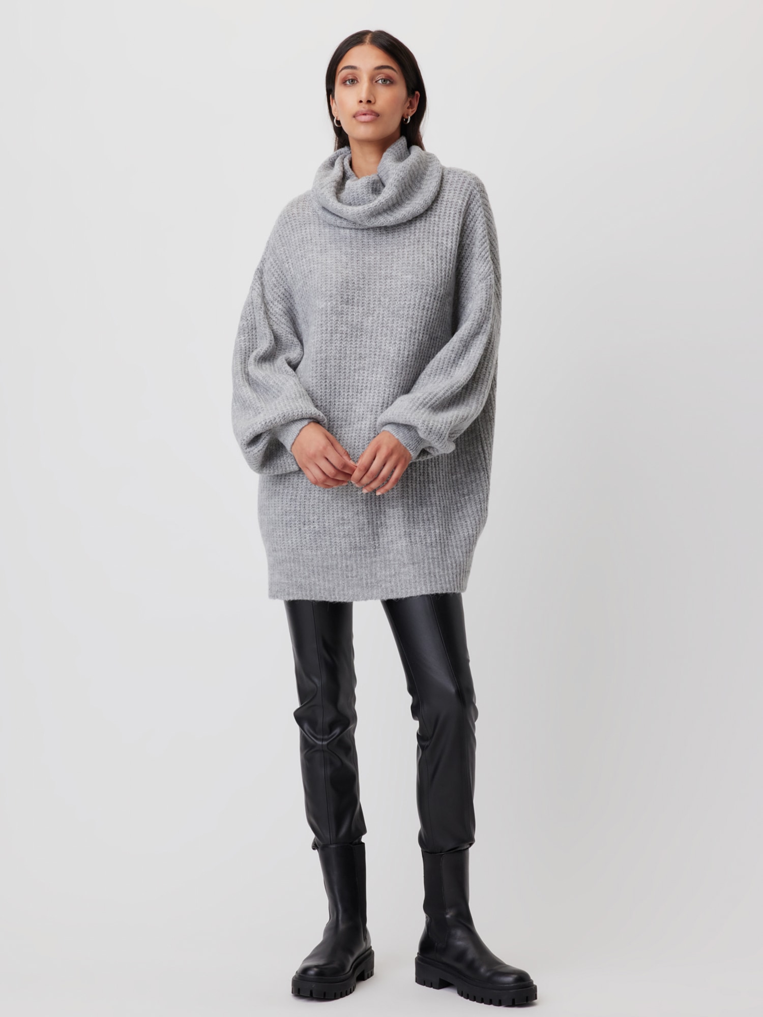 LeGer Strickpullover »Juna, LeGer by Lena Gercke«, Loose fit mit Rundhalsausschnitt