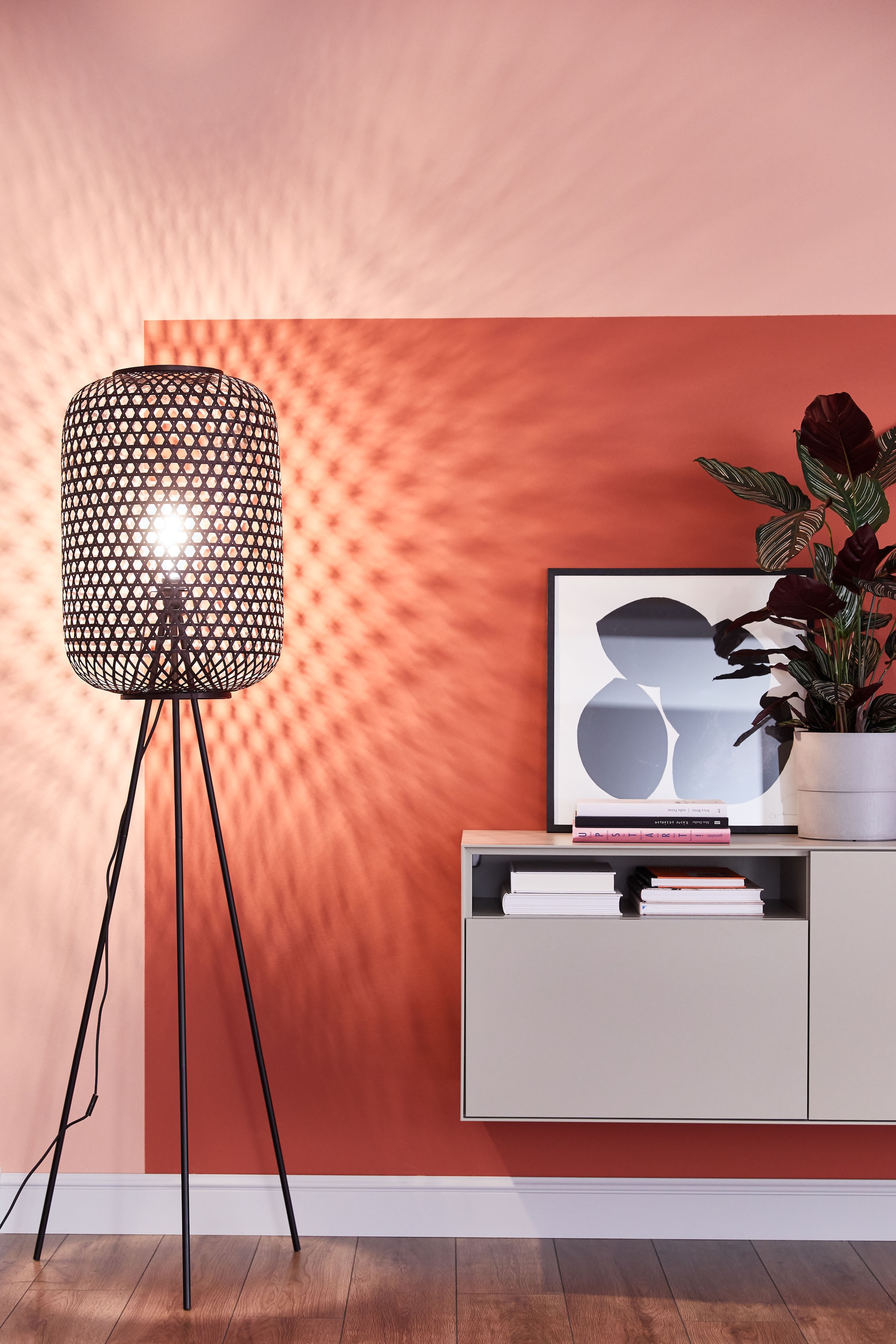 SCHÖNER WOHNEN-Kollektion Stehlampe »Calla«, Leuchtmittel E27 | Leuchtmittel wechselbar