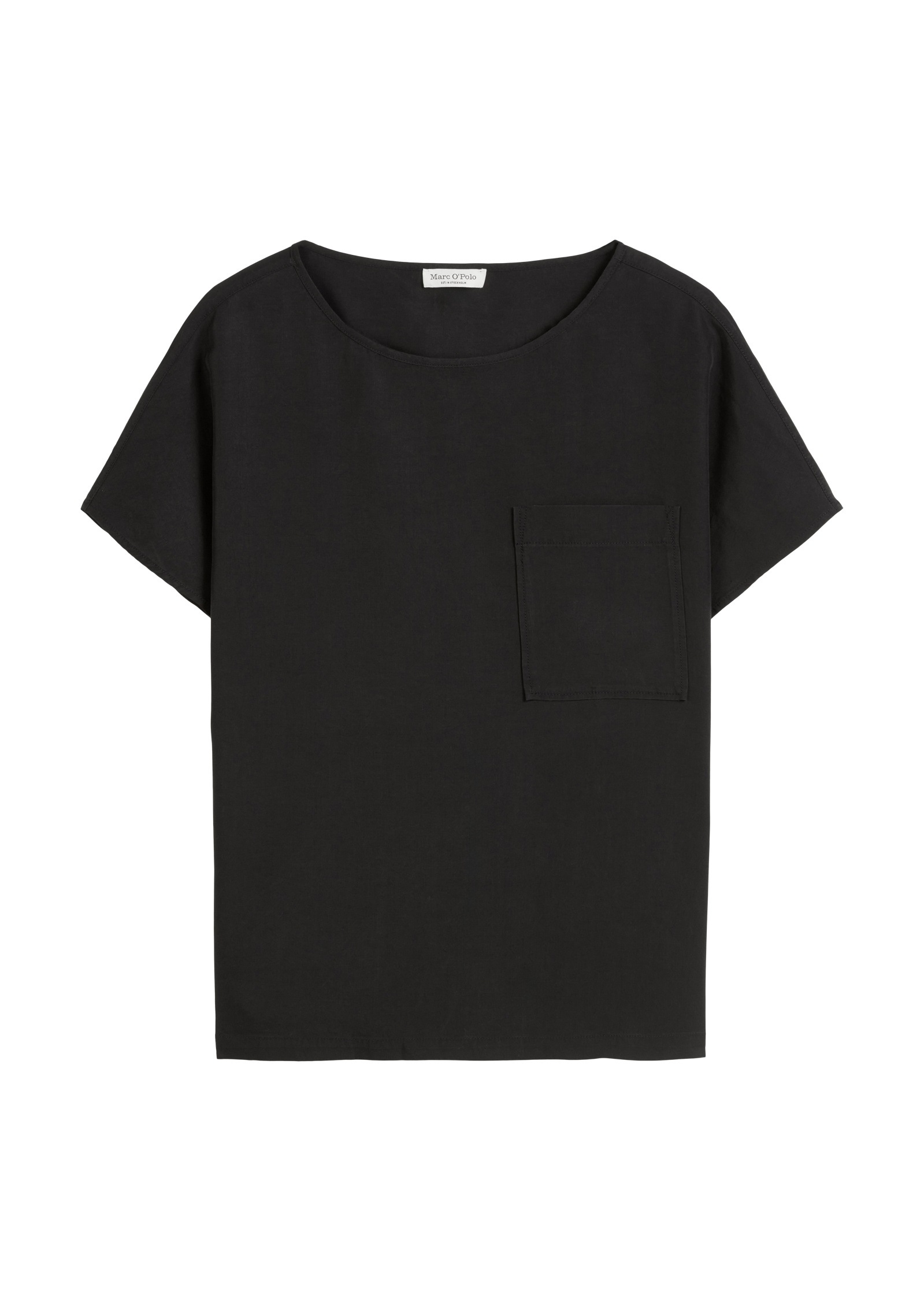 Marc O'Polo Kurzarmbluse »aus TENCEL™ Lyocell«