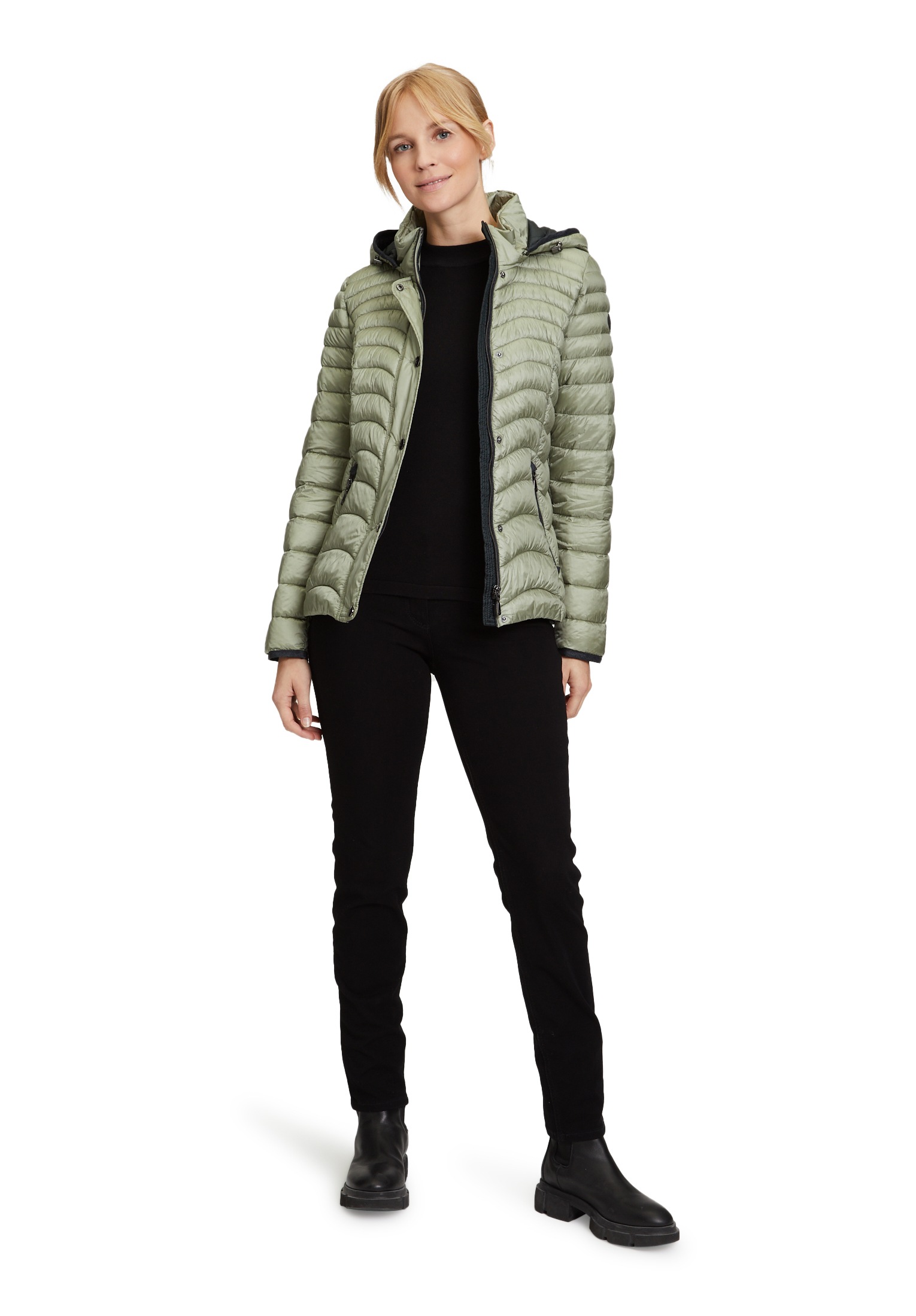 Gil Bret Steppjacke »Gil Bret Steppjacke Kunstdaune«, mit Kapuze