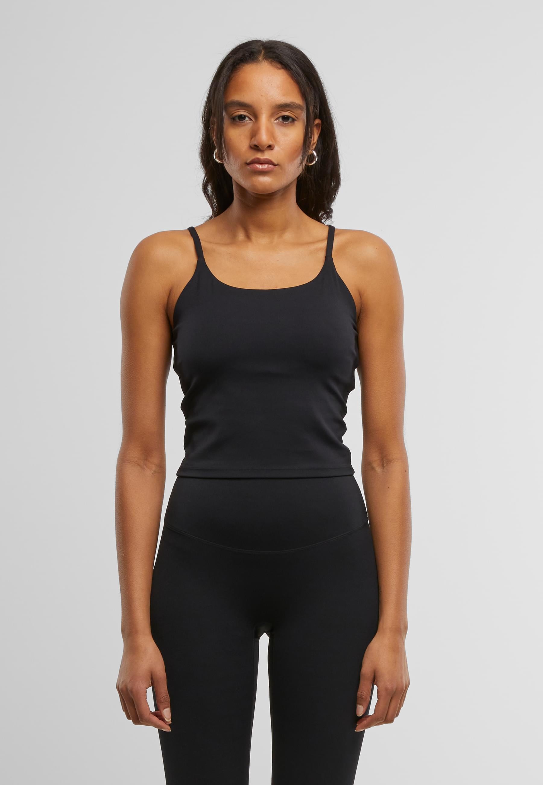 URBAN CLASSICS Muskelshirt »Urban Classics Ladies Sports Top adjustable«, (1 tlg.)