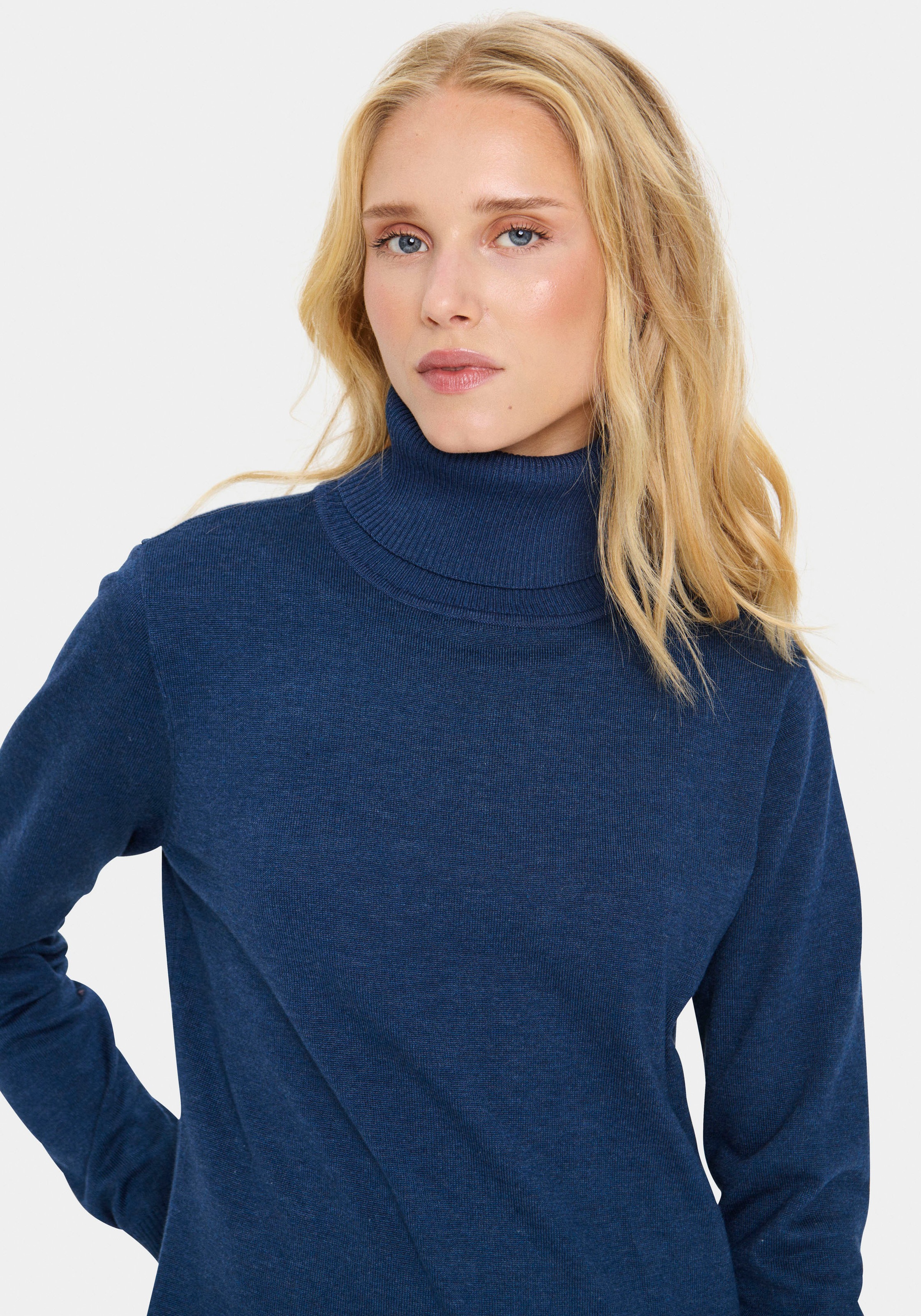 Saint Tropez Strickkleid »U6801, MilaSZ Rollneck Dress«