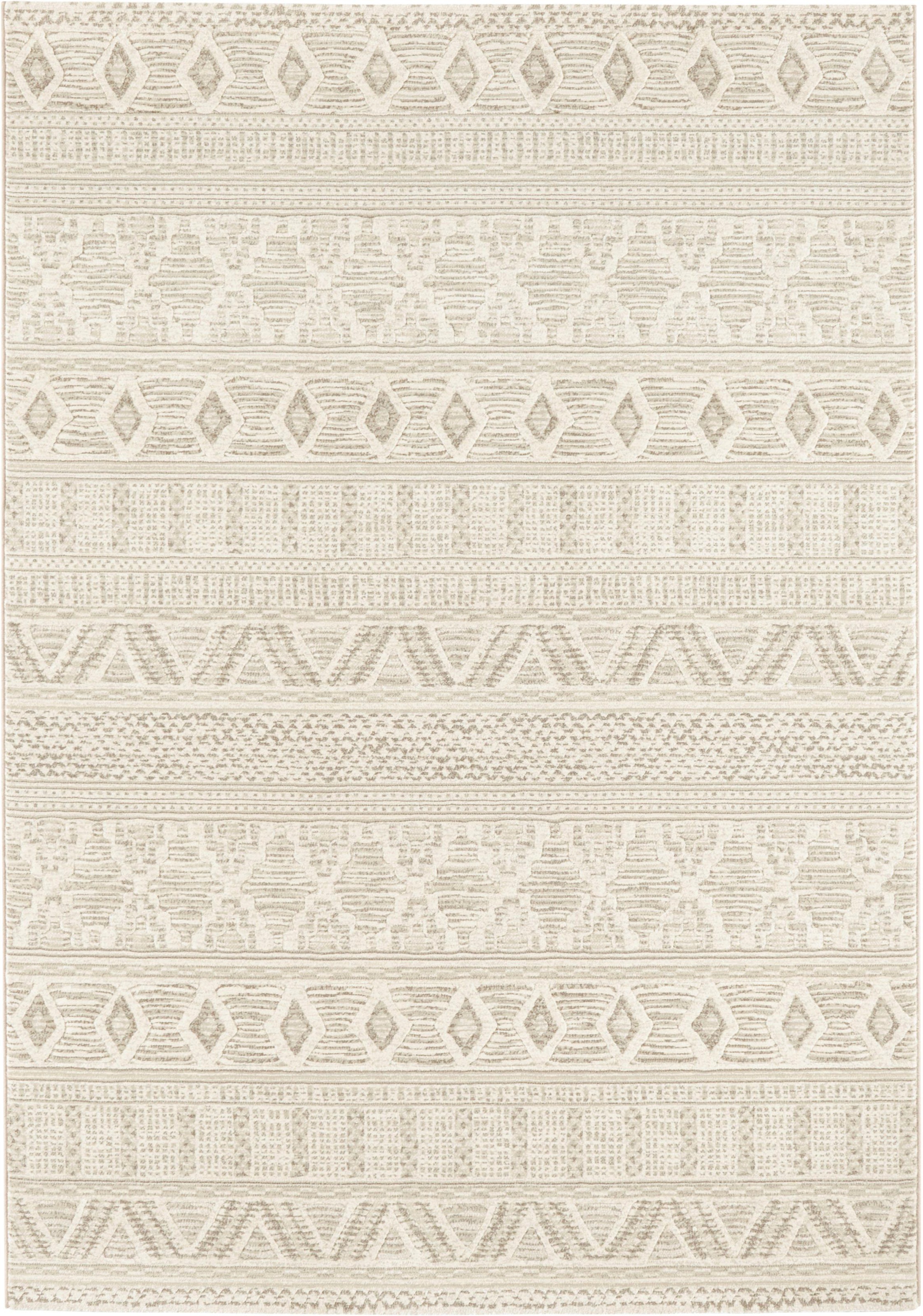 ELLE DECORATION Teppich »Roanne«, rechteckig, 11 mm Höhe, Kurzflor, Boho, Teppich, Modern, Vintage-Optik, Wohnzimmer, Flur