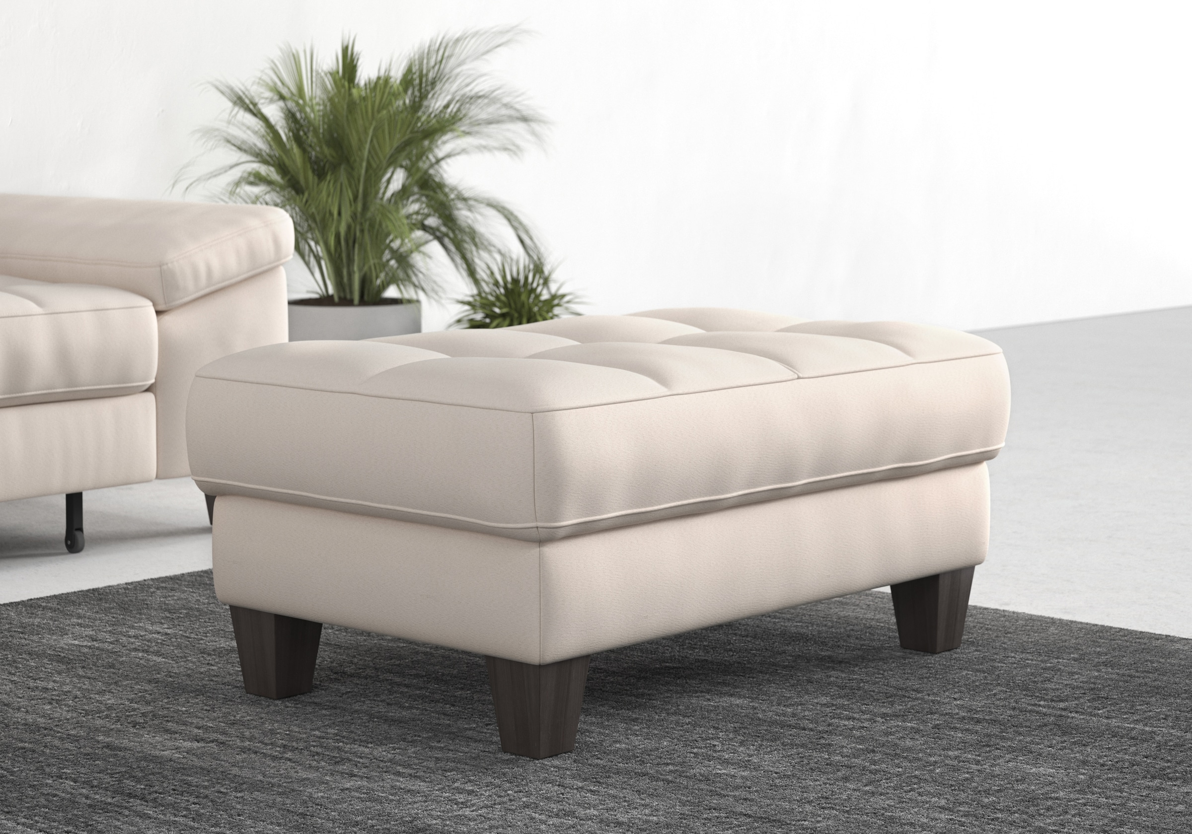 sit&more Stauraumhocker »Westham« wahlewise mit/ohne Federkern