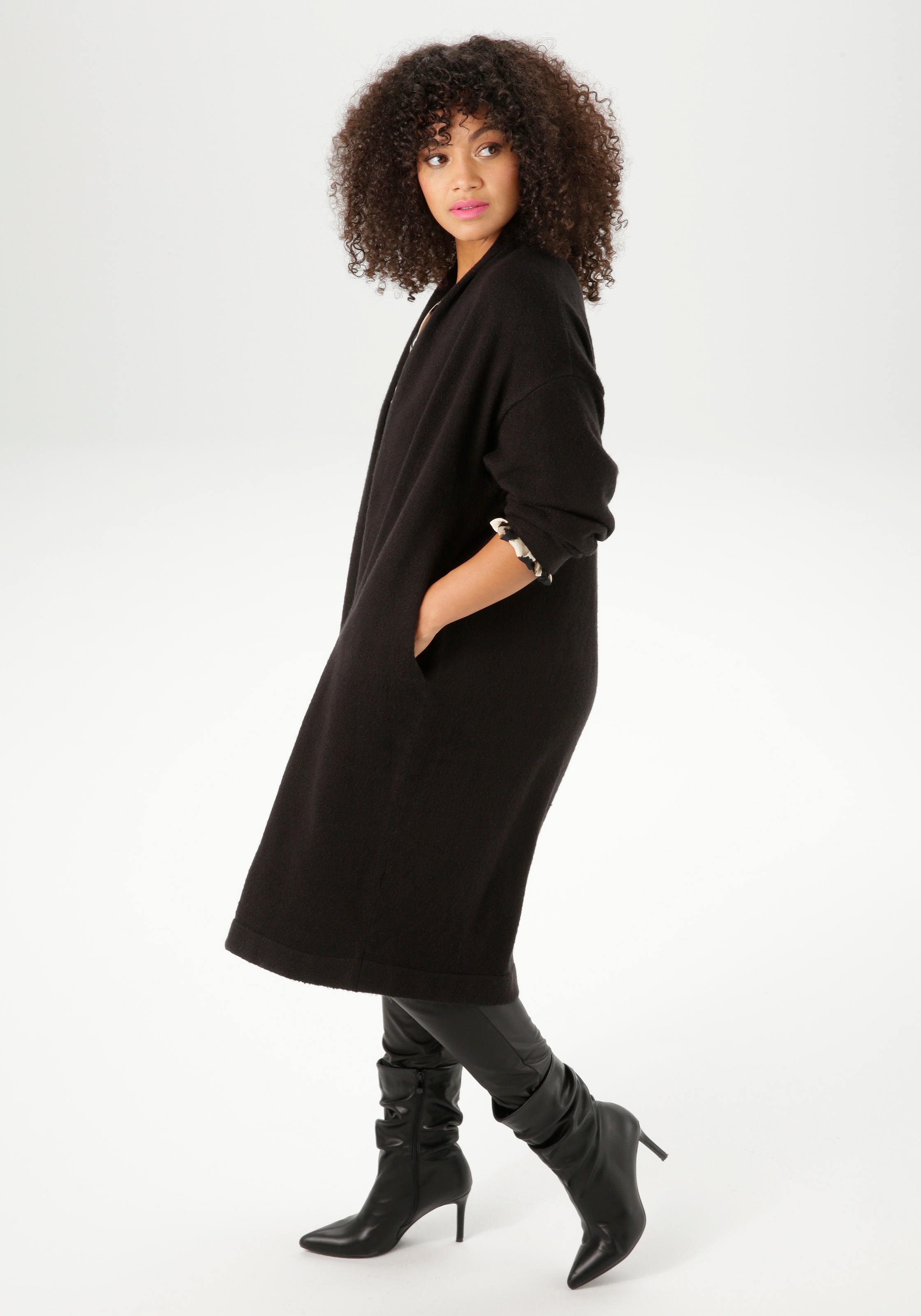 Aniston PLUS Strickjacke, in kuscheliger Qualität - NEUE KOLLEKTION günstig online kaufen