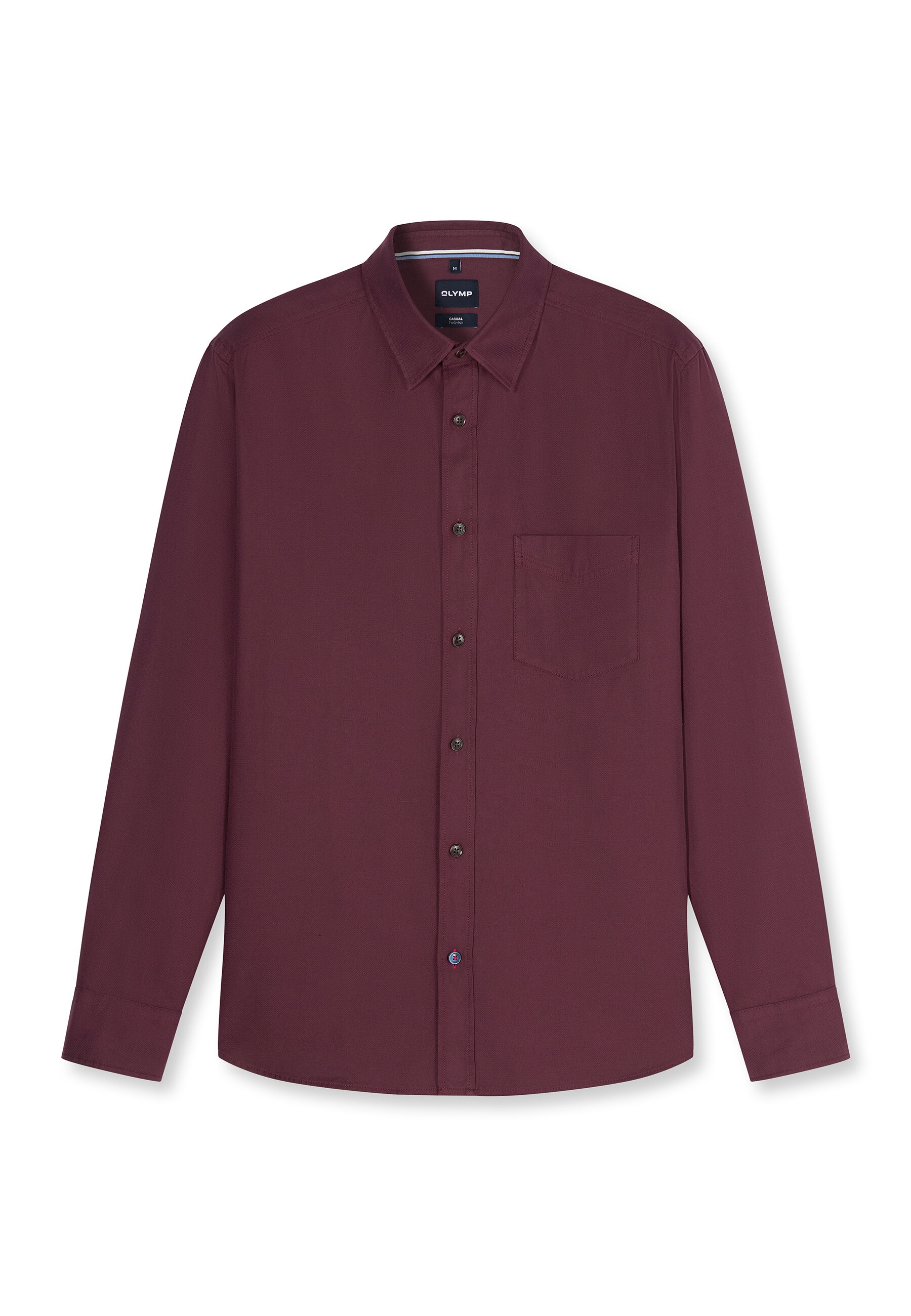 OLYMP Langarmhemd »OLYMP Casual, Regular Fit, Kent«