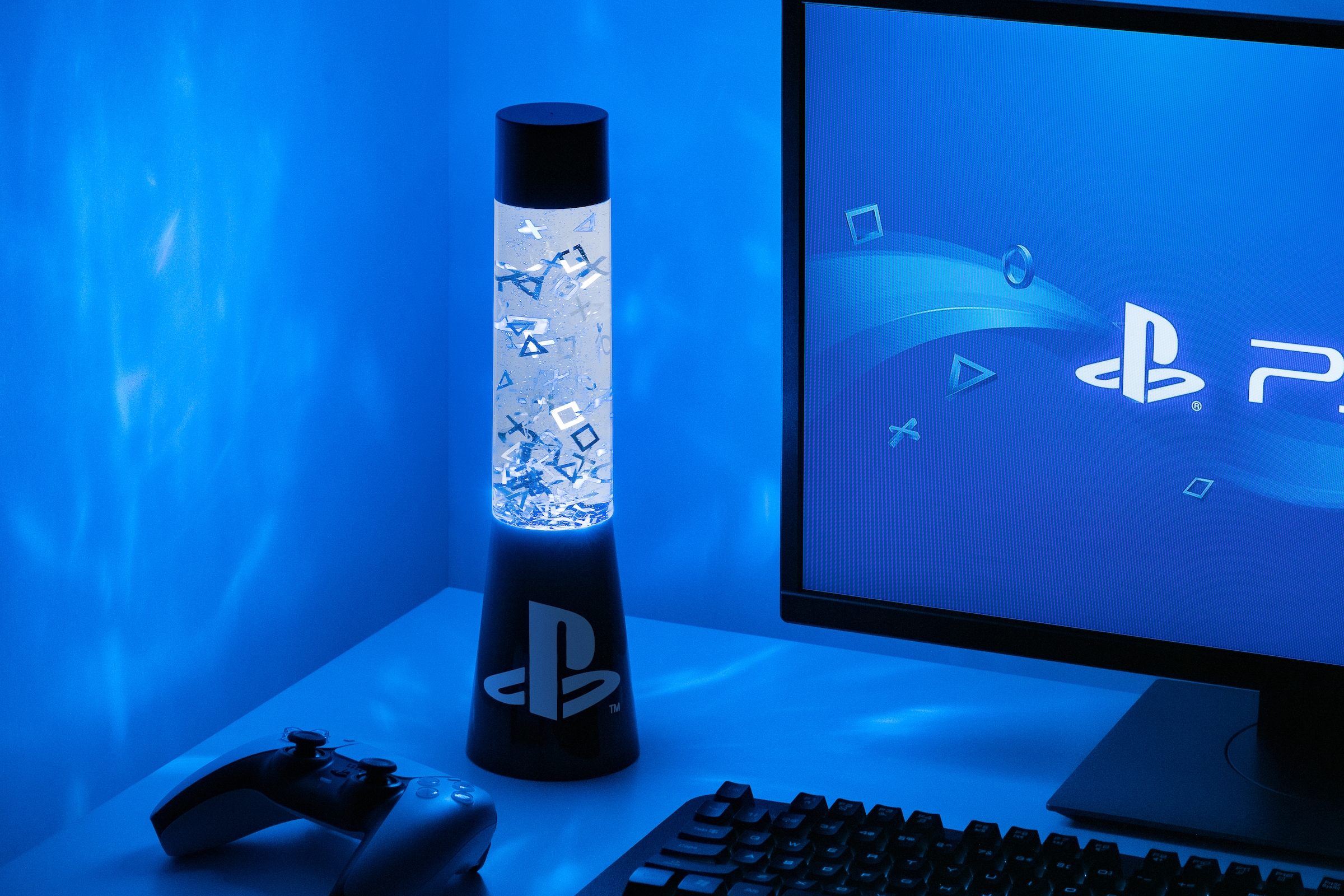 LED kaufen | Dekolicht Kunststoff / Lavalampe »Playstation Glitzerlampe« BAUR Paladone