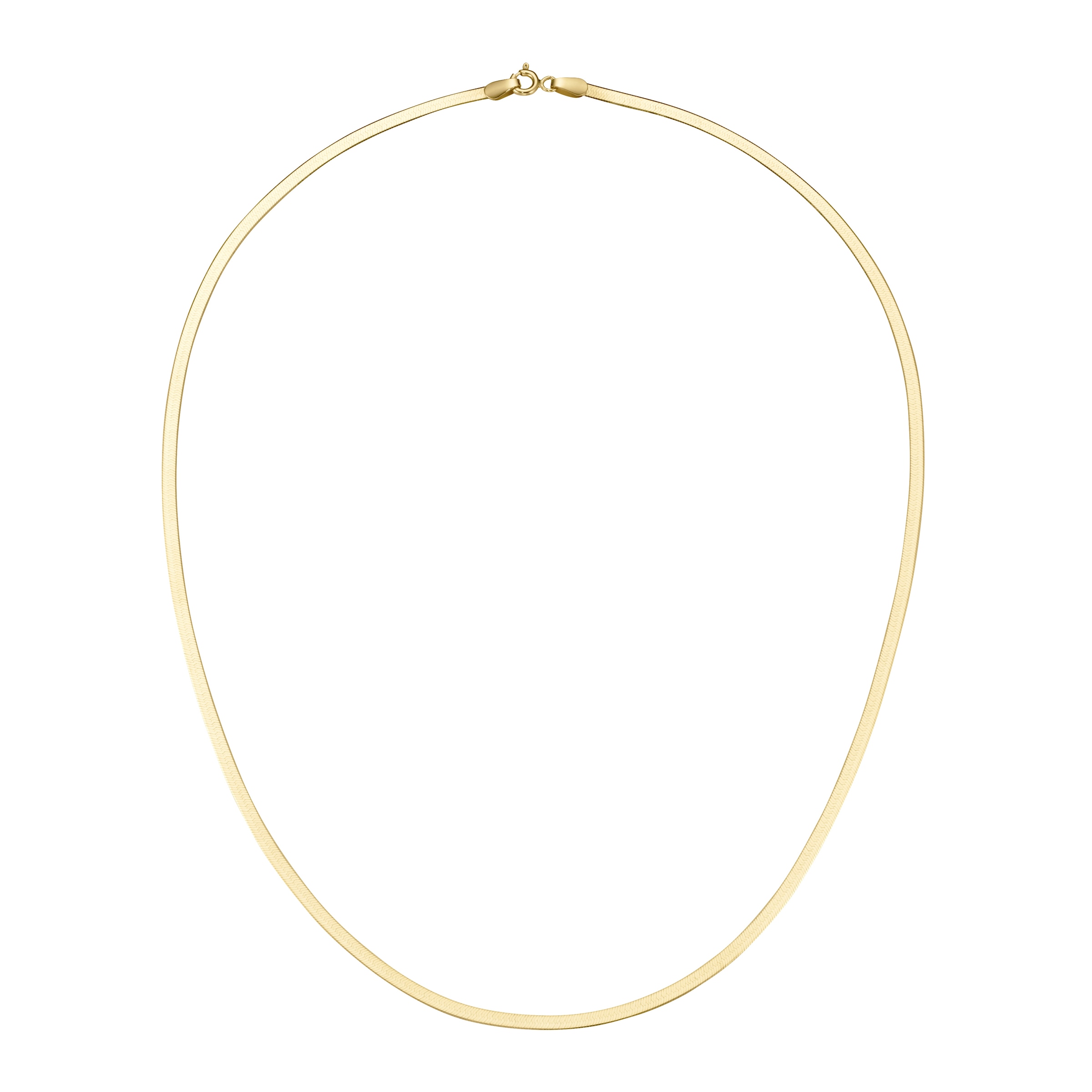 Luigi Merano Goldkette »Heringbone-Kette, Gold 375«