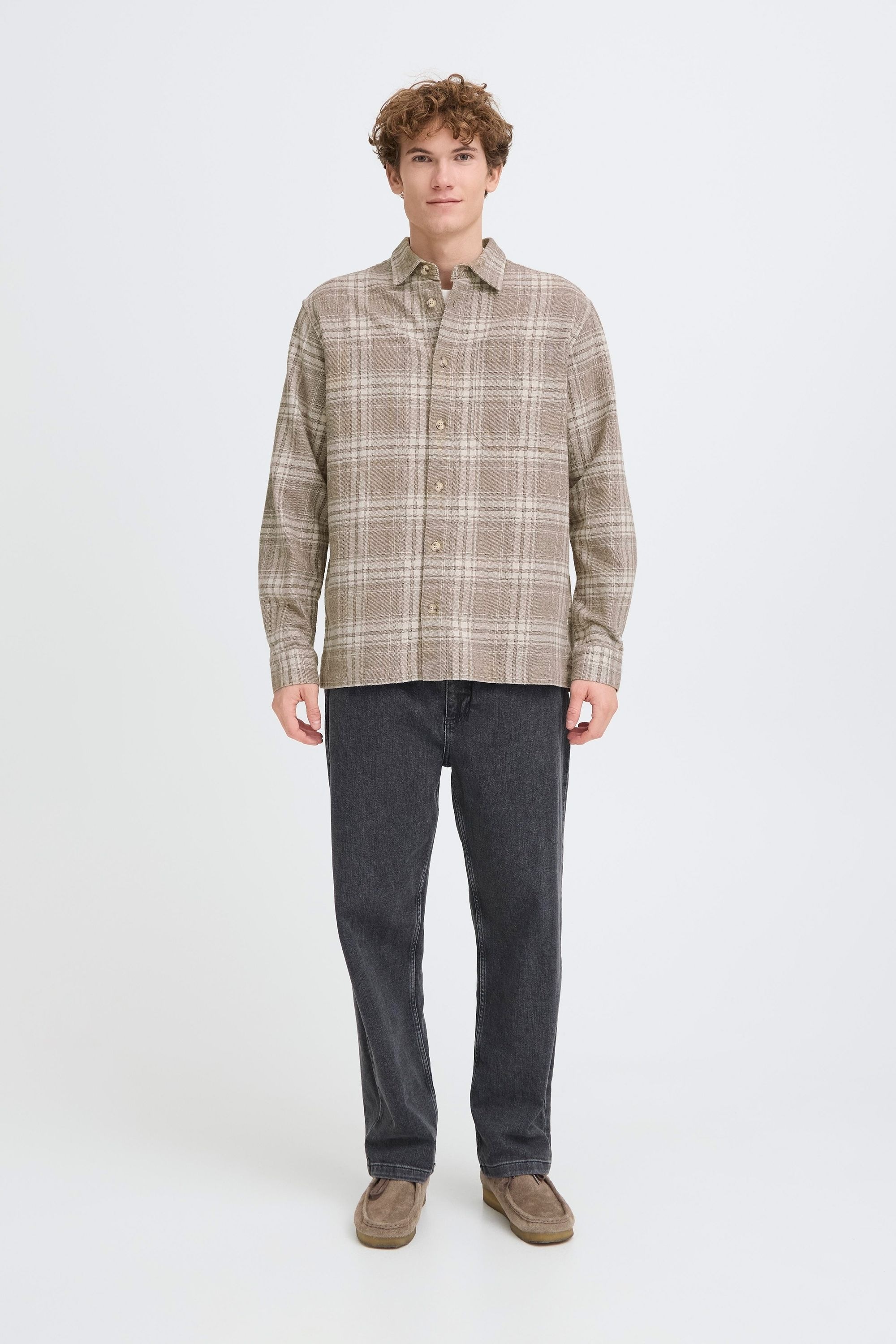 Casual Friday Langarmhemd "Langarmhemd CFLotus" günstig online kaufen