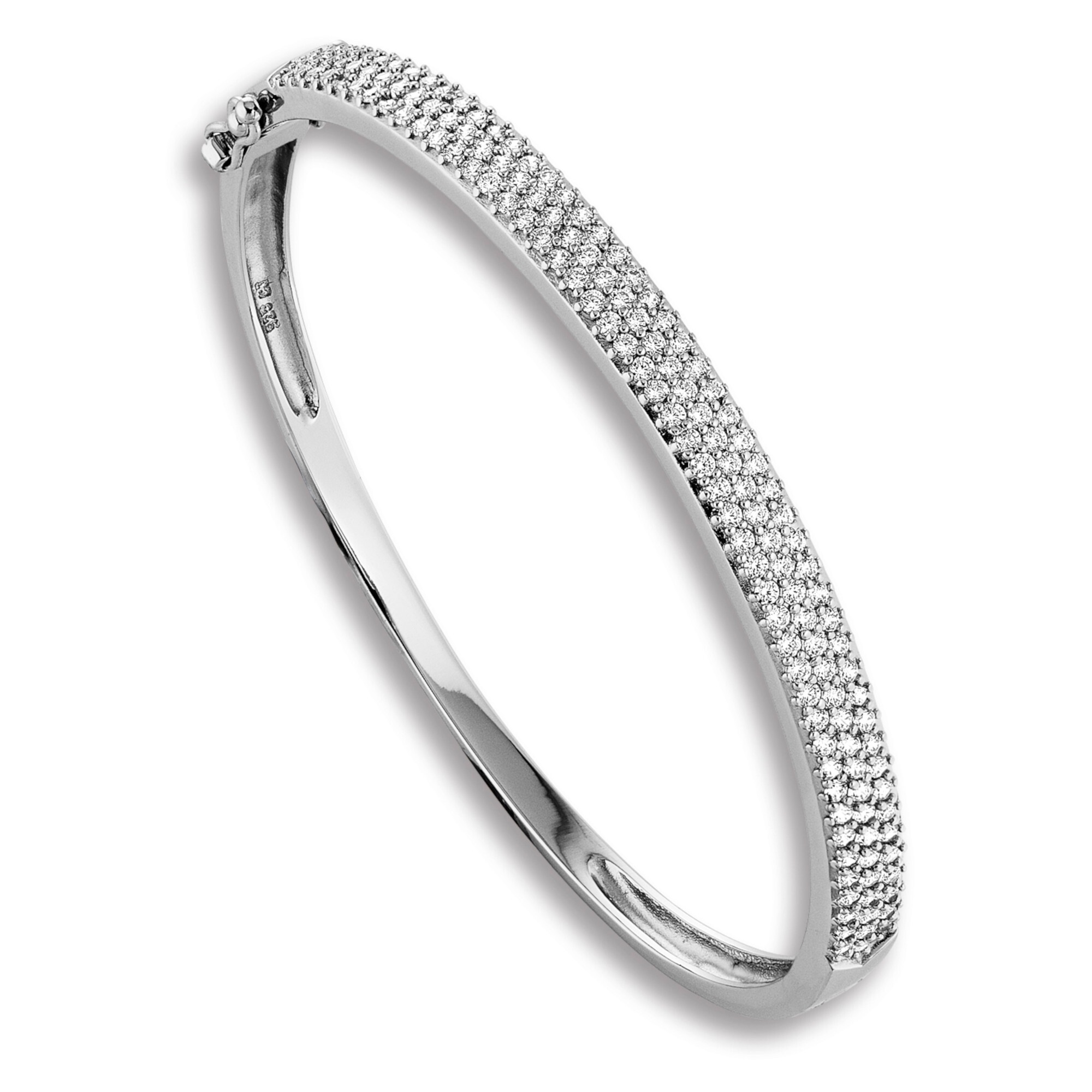 Armband Aus Sterling Silber 925 Mit Herz-Anhänger – Wasserfest, Verstellbar, Perfekt Als Geschenk