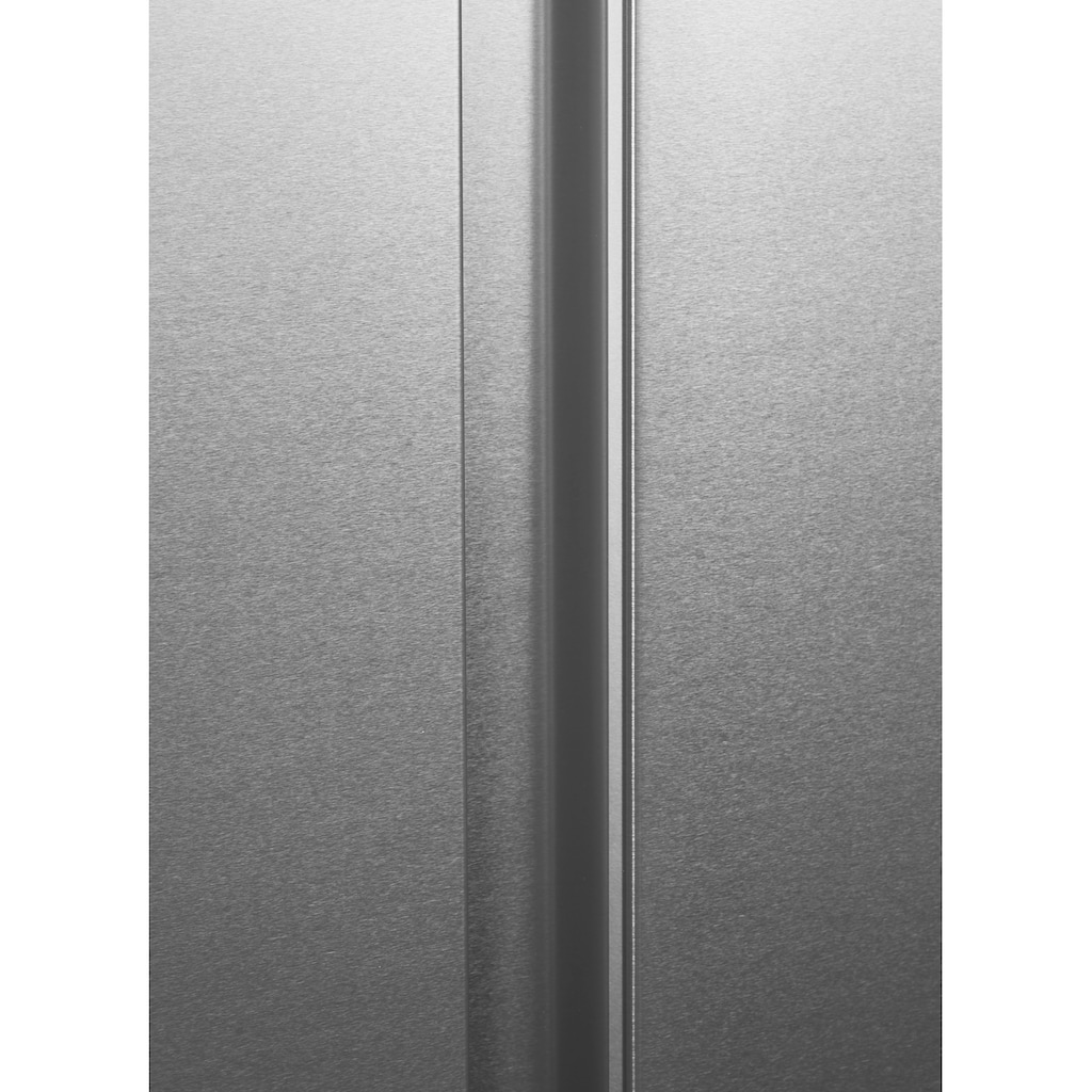 Hisense Side-by-Side, RS677N4BID, 178,6 cm hoch, 91 cm breit, 4 Jahre Garantie inklusive