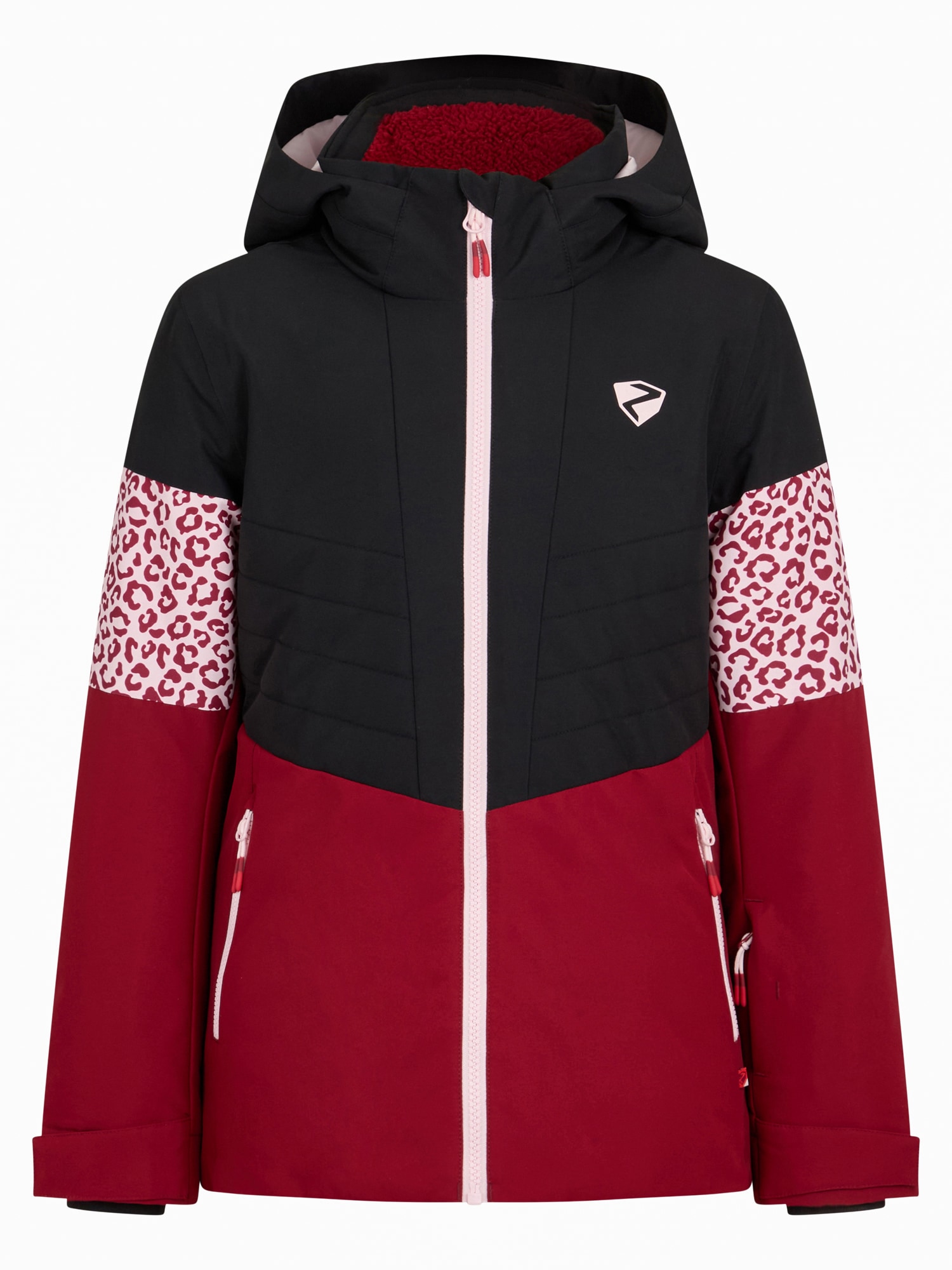Ziener Skijacke "ARISA-Z AQUASHIELD MÄDCHEN" wasser- u. winddicht, atmungsaktiv, warm, reflektierende Elemente