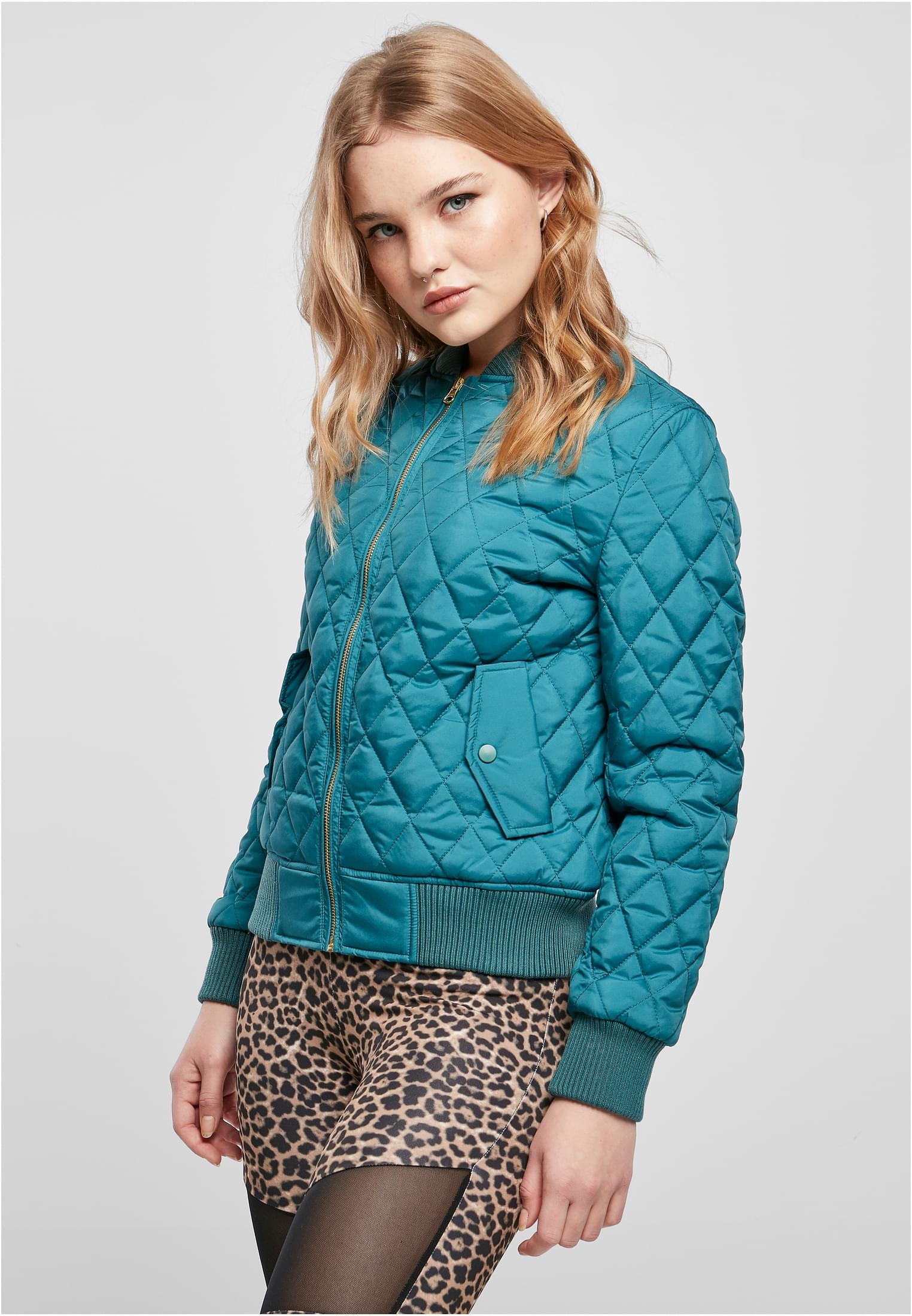 CLASSICS URBAN | online Outdoorjacke Ladies ohne St.), »Damen Quilt Nylon Jacket«, BAUR kaufen (1 Diamond Kapuze