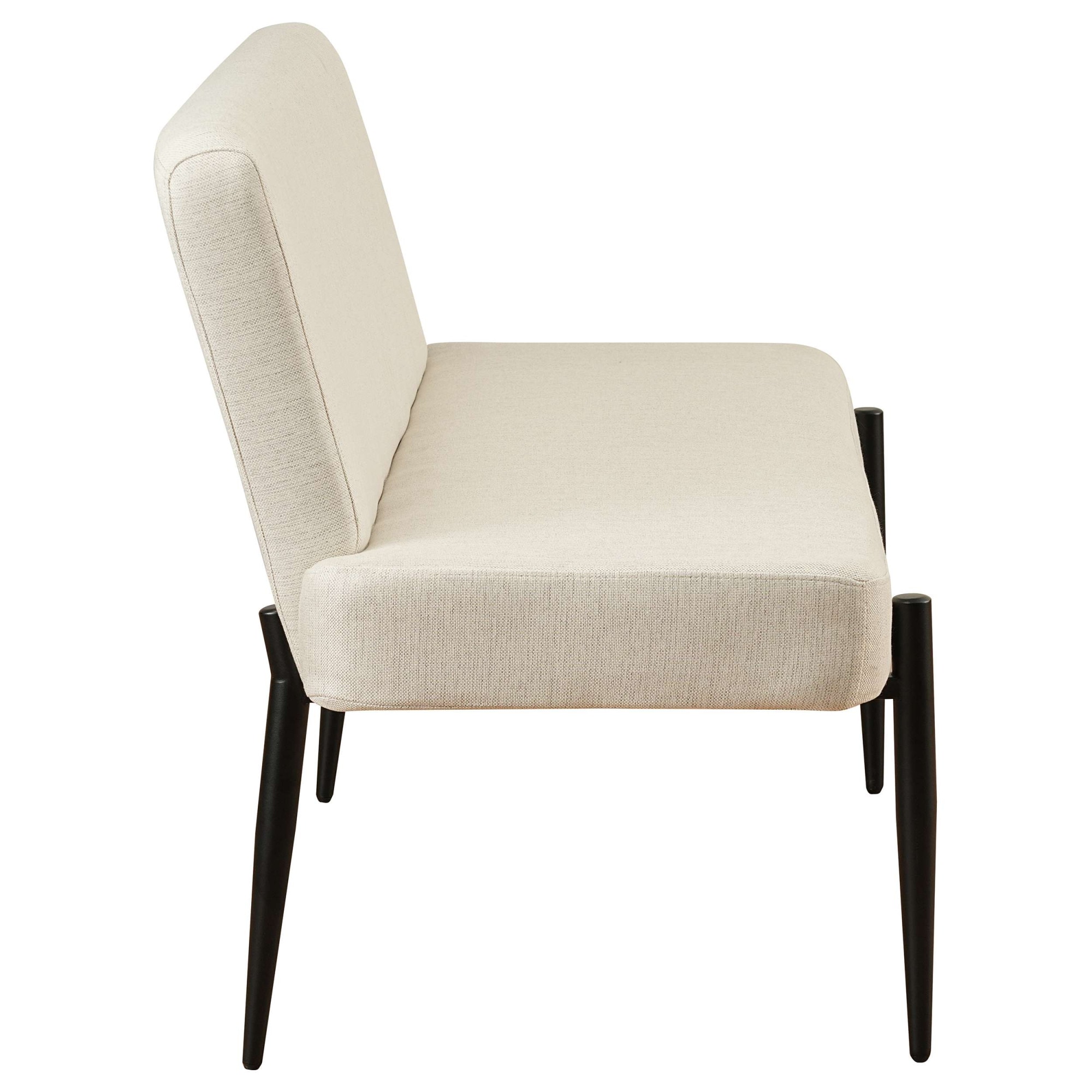 OTTO home Essbank »Frida« Federkern, pflegeleichtem Velours oder Webstoff Bezug, Breite 160 cm