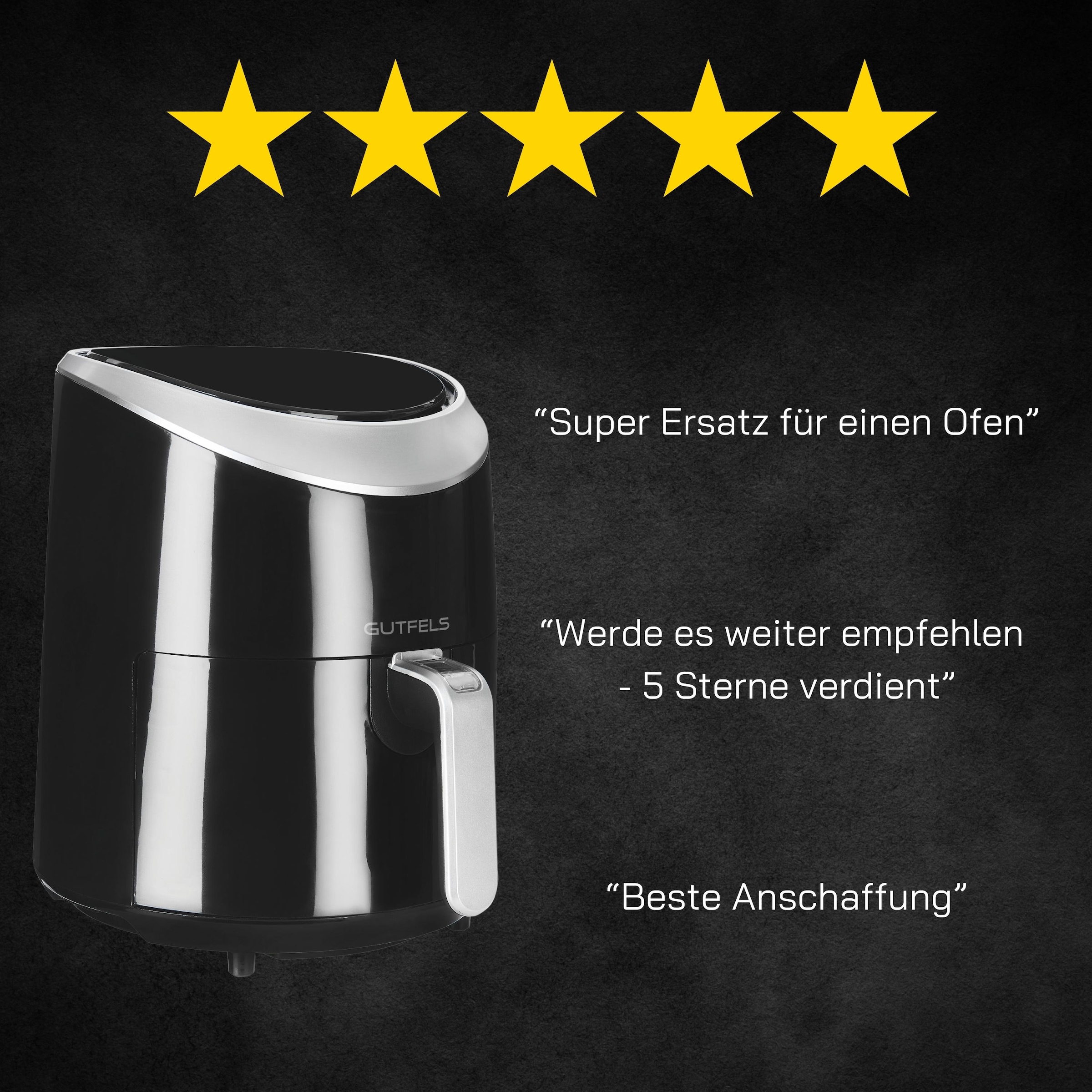 Gutfels Heißluftfritteuse »AIRFRY 3010«, 1300 W