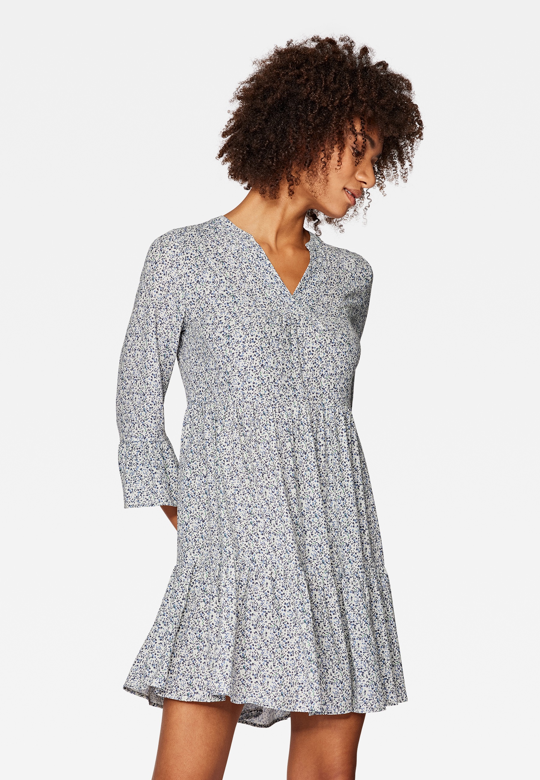 Mavi Volantkleid »SHORT DRESS«, Kurzes Kleid