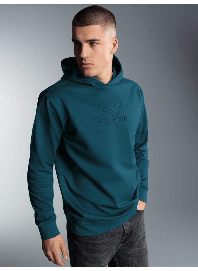 Thumbnail - Trigema Kapuzensweatshirt "TRIGEMA Kapuzenpullover mit großem 3D-Motiv"