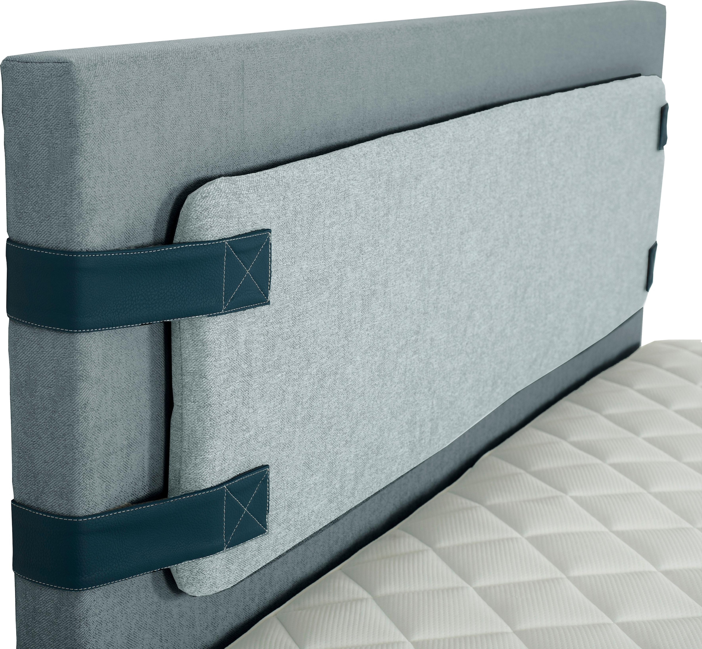 INOSIGN Boxspringbett »Strada«, incl. Topper, 3 Breiten, 3 Härtegrad-Ausführungen