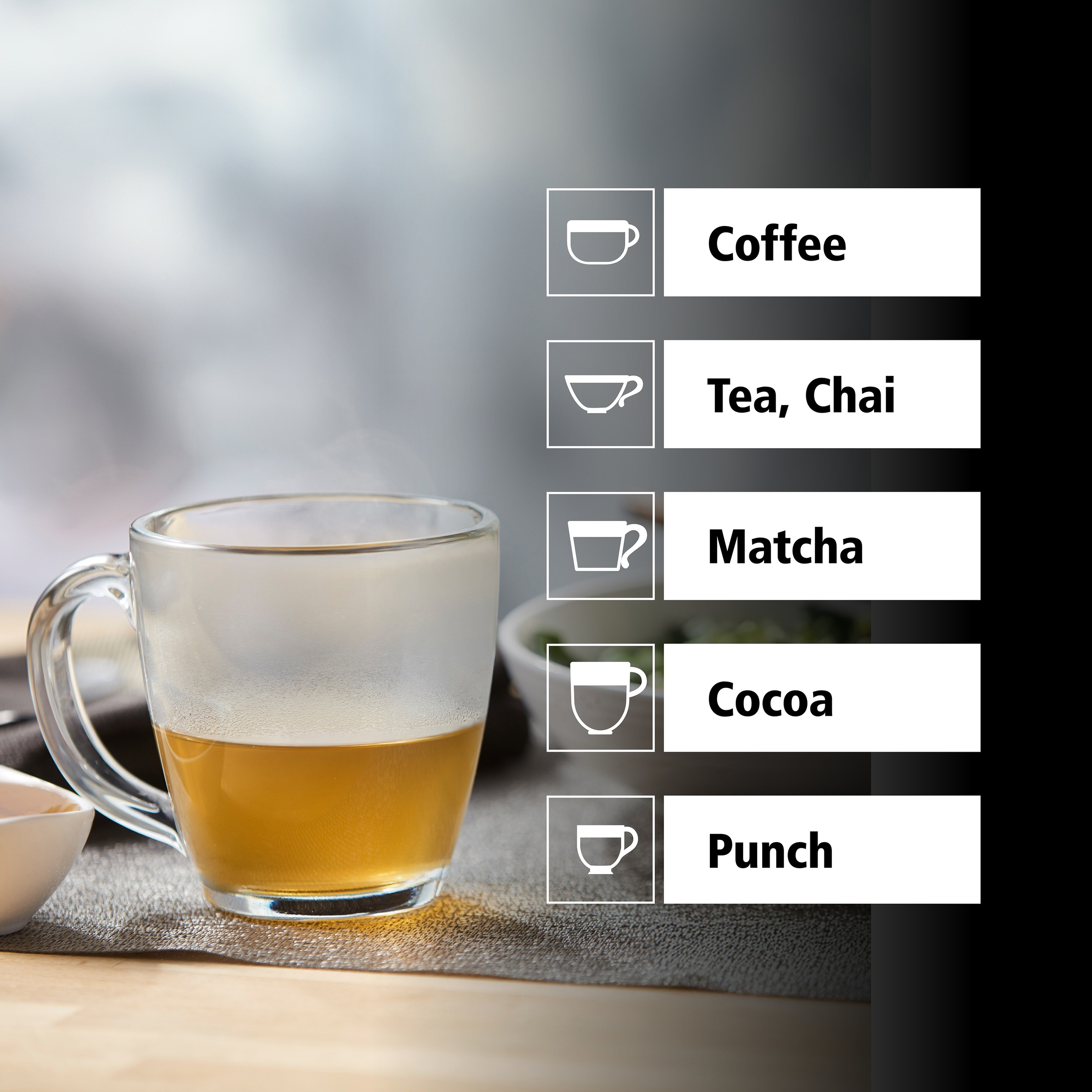 LIBBEY Gläser-Set »Tasse -TAPERED-, 458 ml, Ø 10 cm, H: 10,5 cm, 6er Set«, (Set, 6 tlg.), hochwertig verarbeitet, im modernen Design