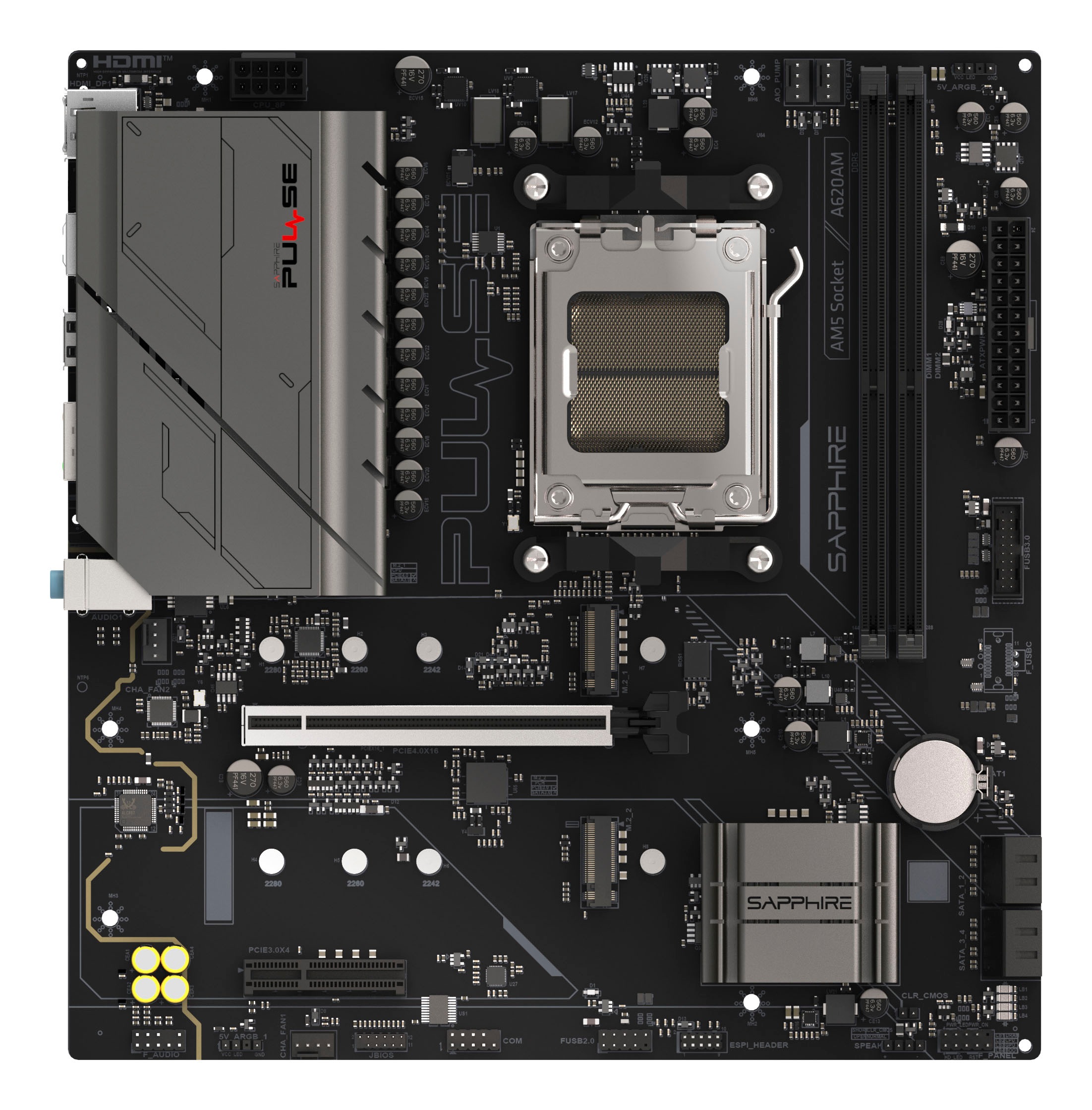 Sapphire Mainboard »PULSE A620AM«