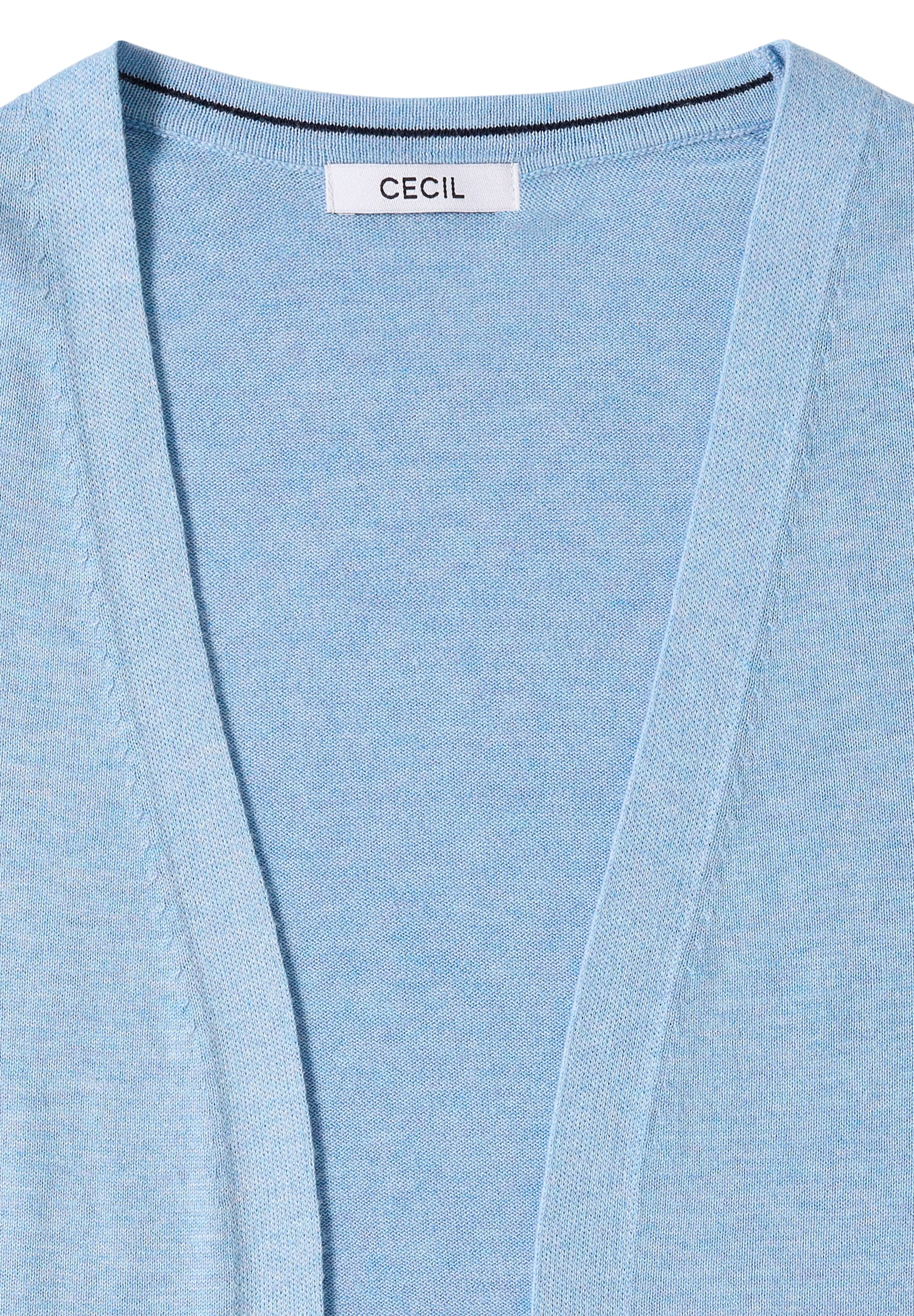 Cecil Longstrickjacke, softe Baumwollmischung