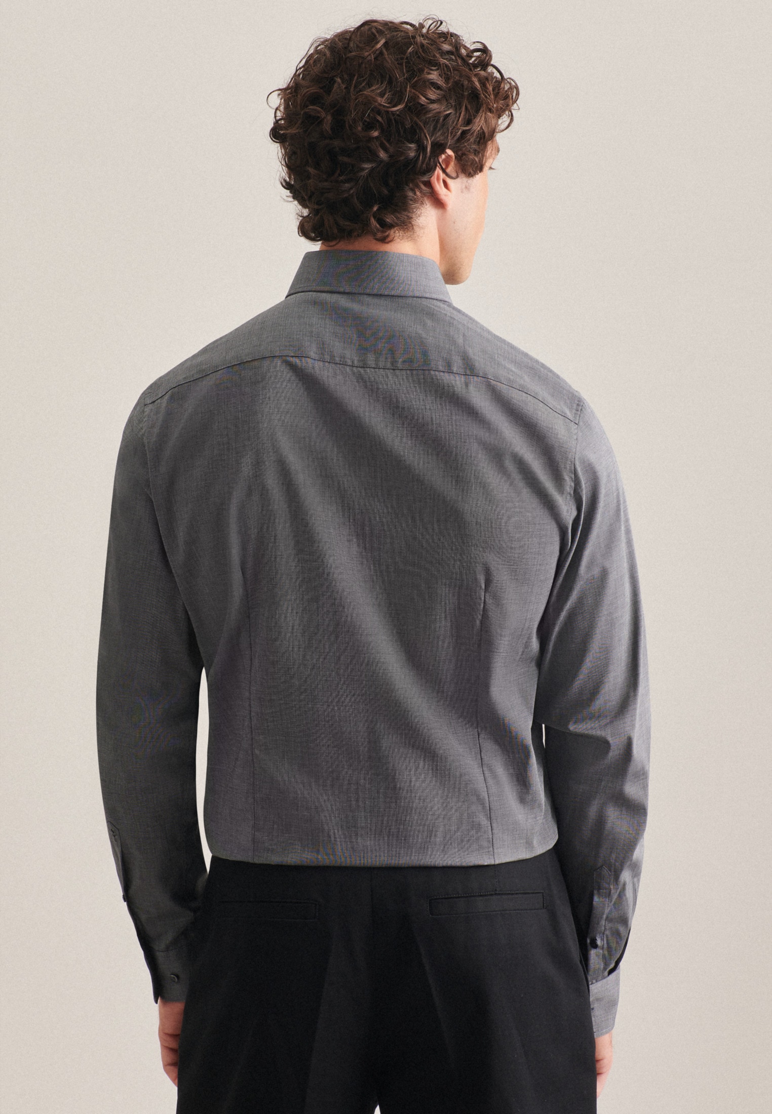 seidensticker Businesshemd »Schwarze Rose«, Shaped Kentkragen Uni