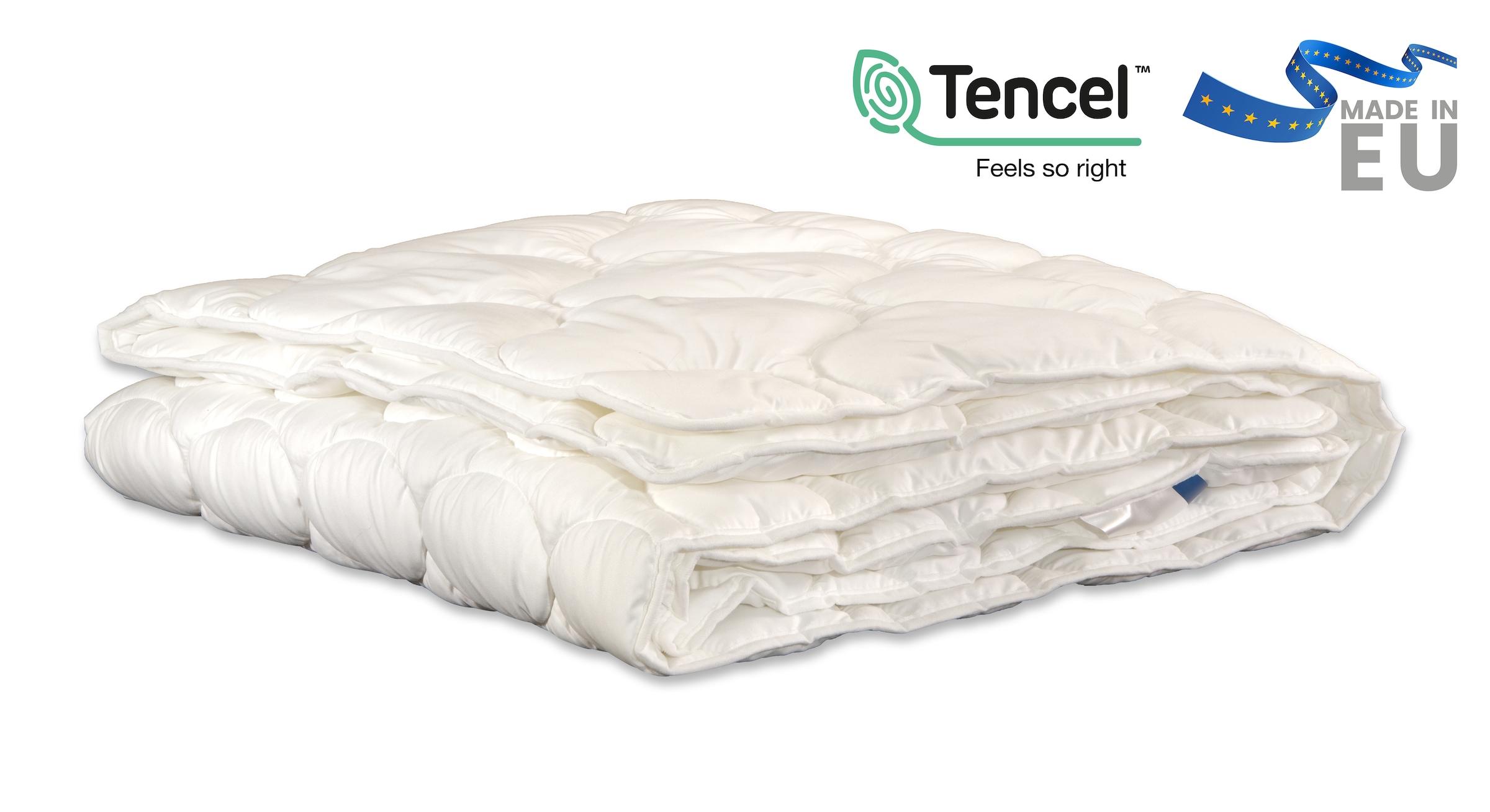 Beco Naturfaserbettdecke »BeCo Tencel "NEUHEIT", 135x200 & 155x200 cm«, leicht, Füllung 100% Lyocell, Bezug 55% Tencel 45% Baumwolle, (1 St.), Natürliche Materialien / Hergestellt in der EU