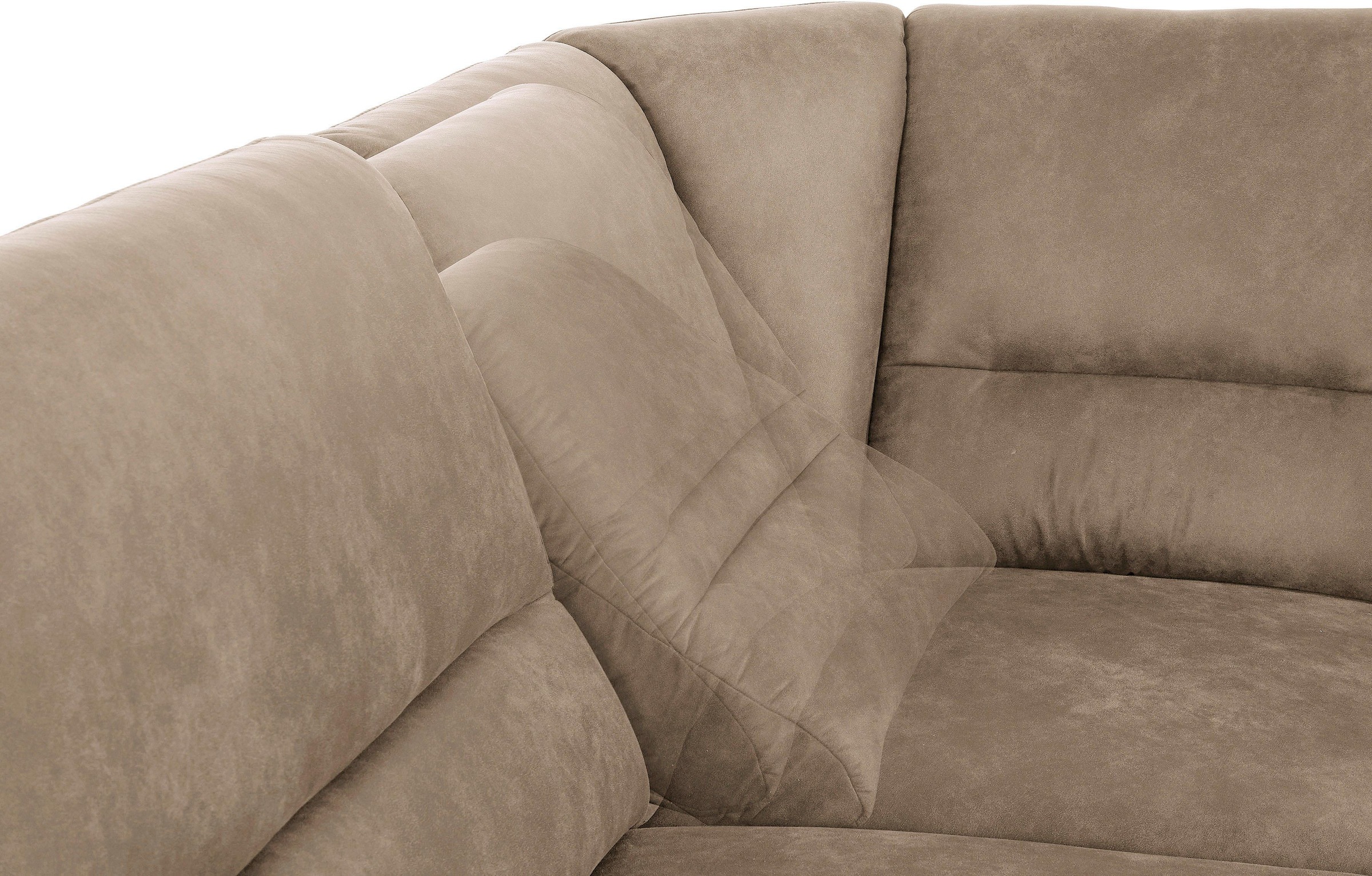 sit&more Wohnlandschaft »Cardoso U-Form«, mit Federkern und Kopfstützen, mit Bettfunktion und Relaxfunktion
