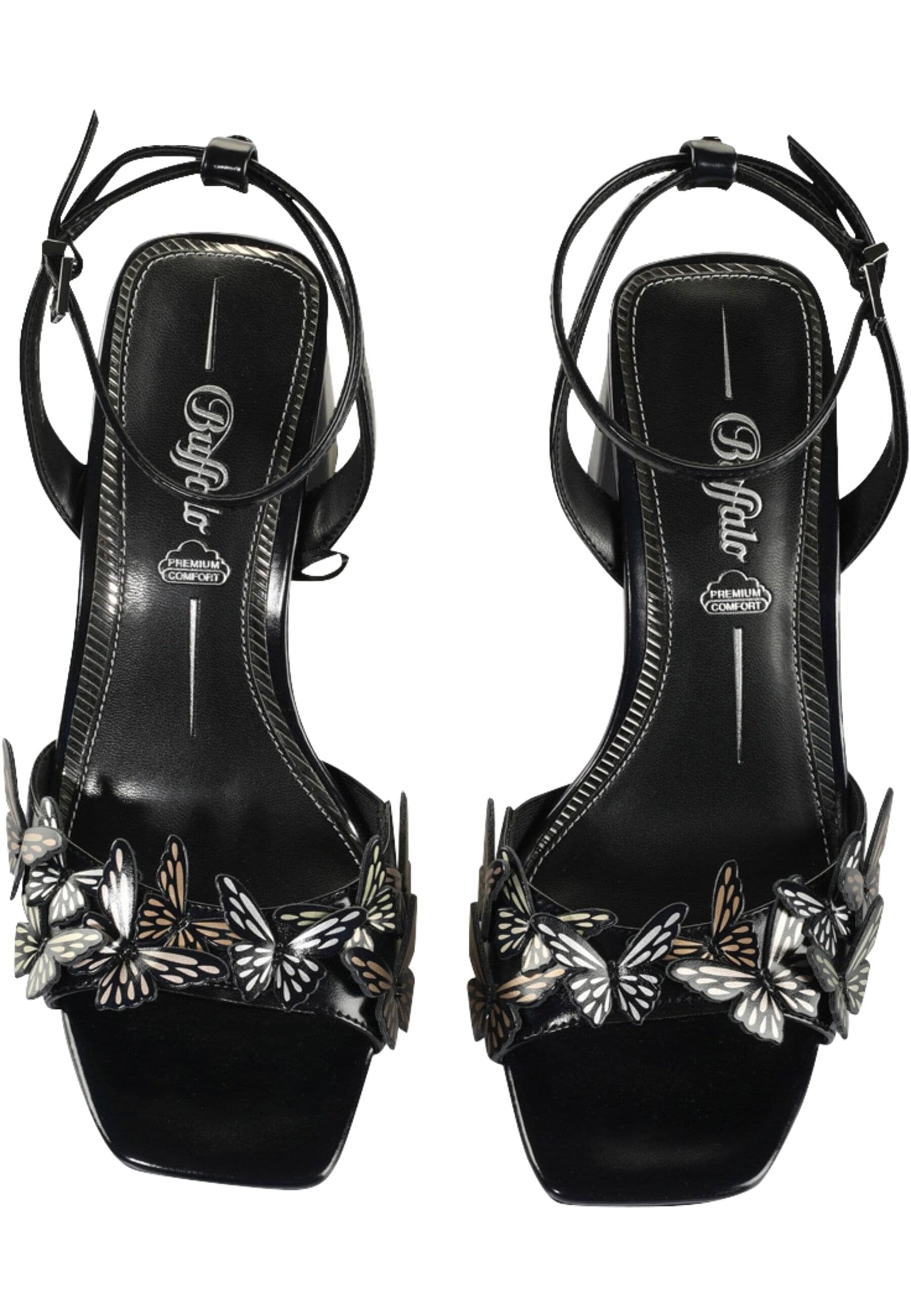 Buffalo High-Heel-Pumps "Buffalo Buffalo April Butterfly - Vegan Nappa" günstig online kaufen