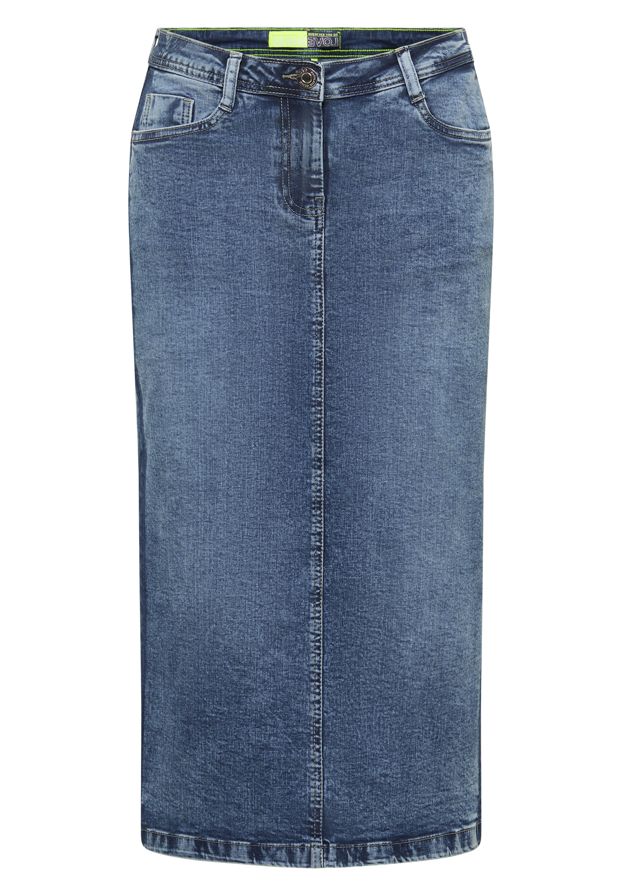 Cecil Jeansrock, aus Baumwolle mit Stretchanteil