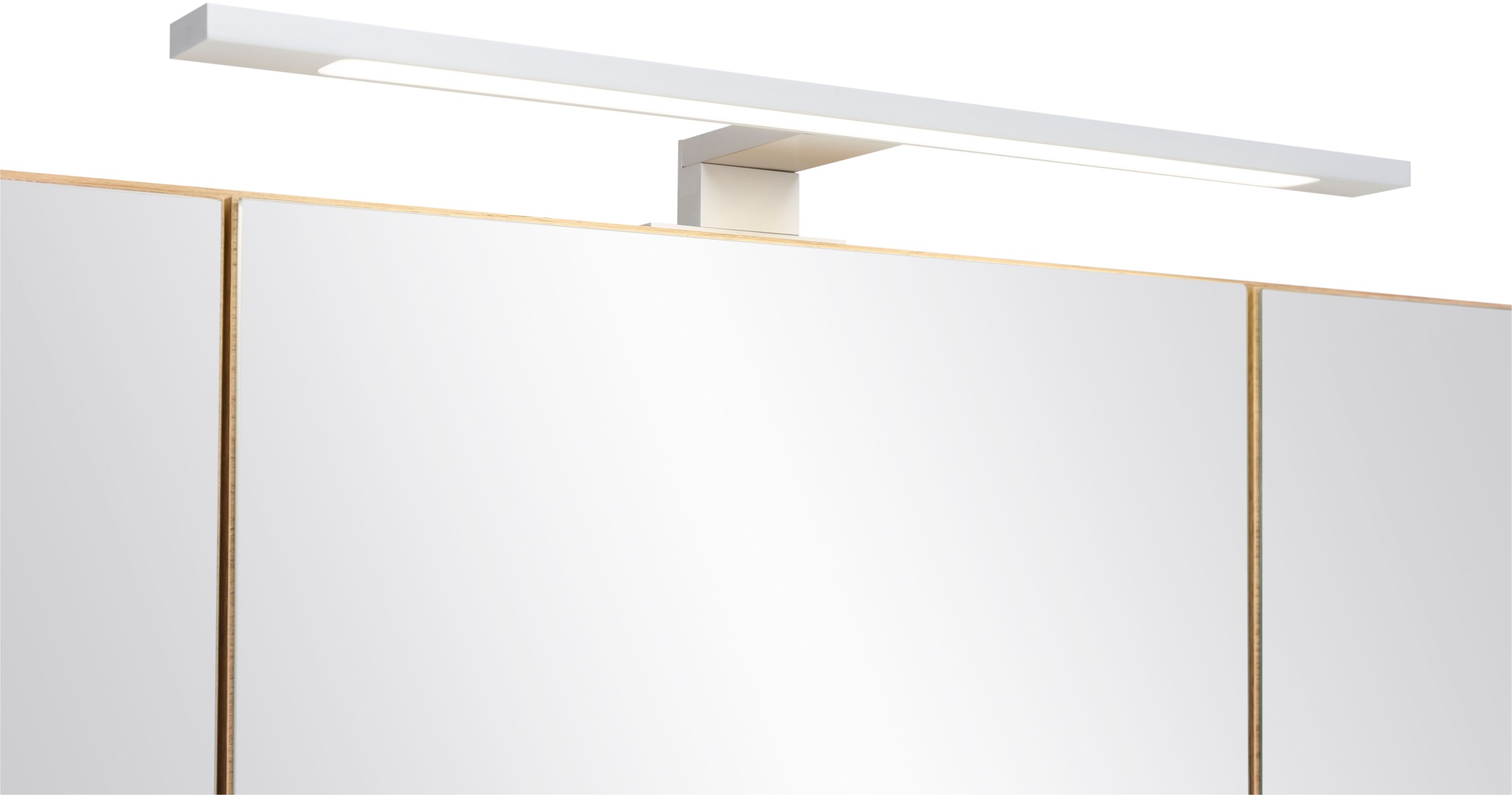 welltime Badmöbel-Set »Eixo«, Set 140 cm breit, Badmöbel mit LED-Beleuchtung
