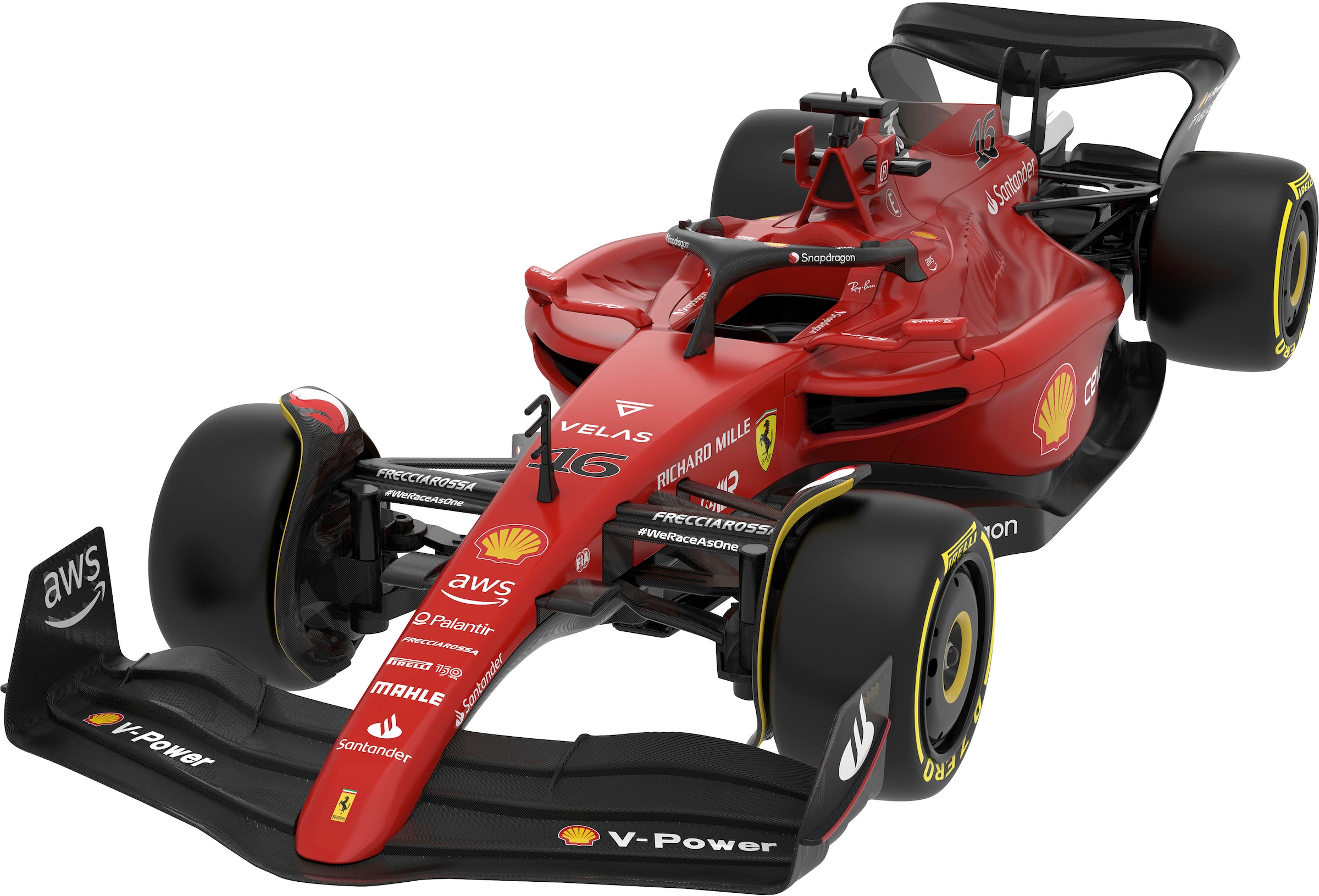 Jamara RC-Auto »Deluxe Cars, Deluxe Cars, Ferrari F1-75 1:18, rot - 2,4 GHz«