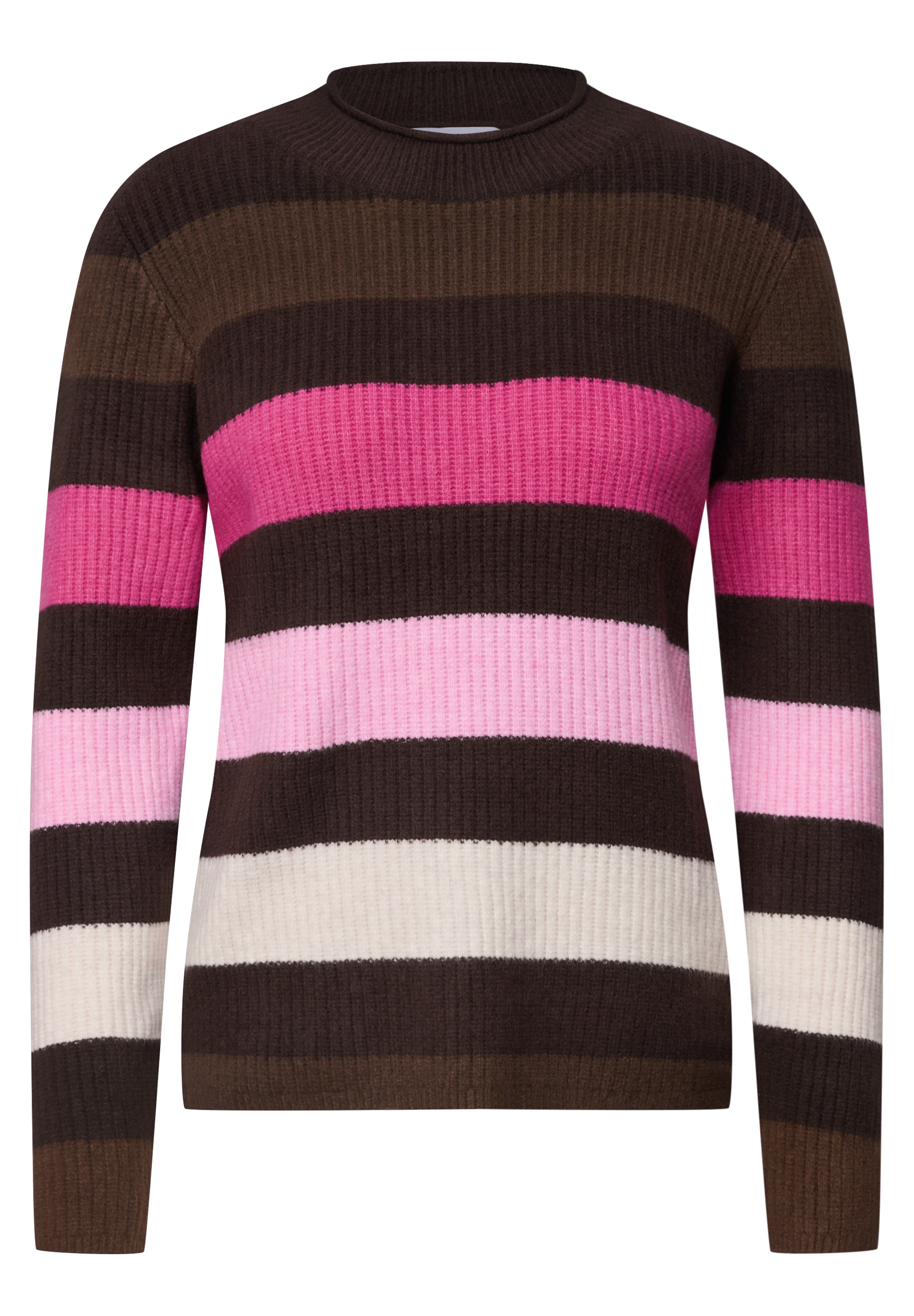 Cecil Streifenpullover im Multicolour Look