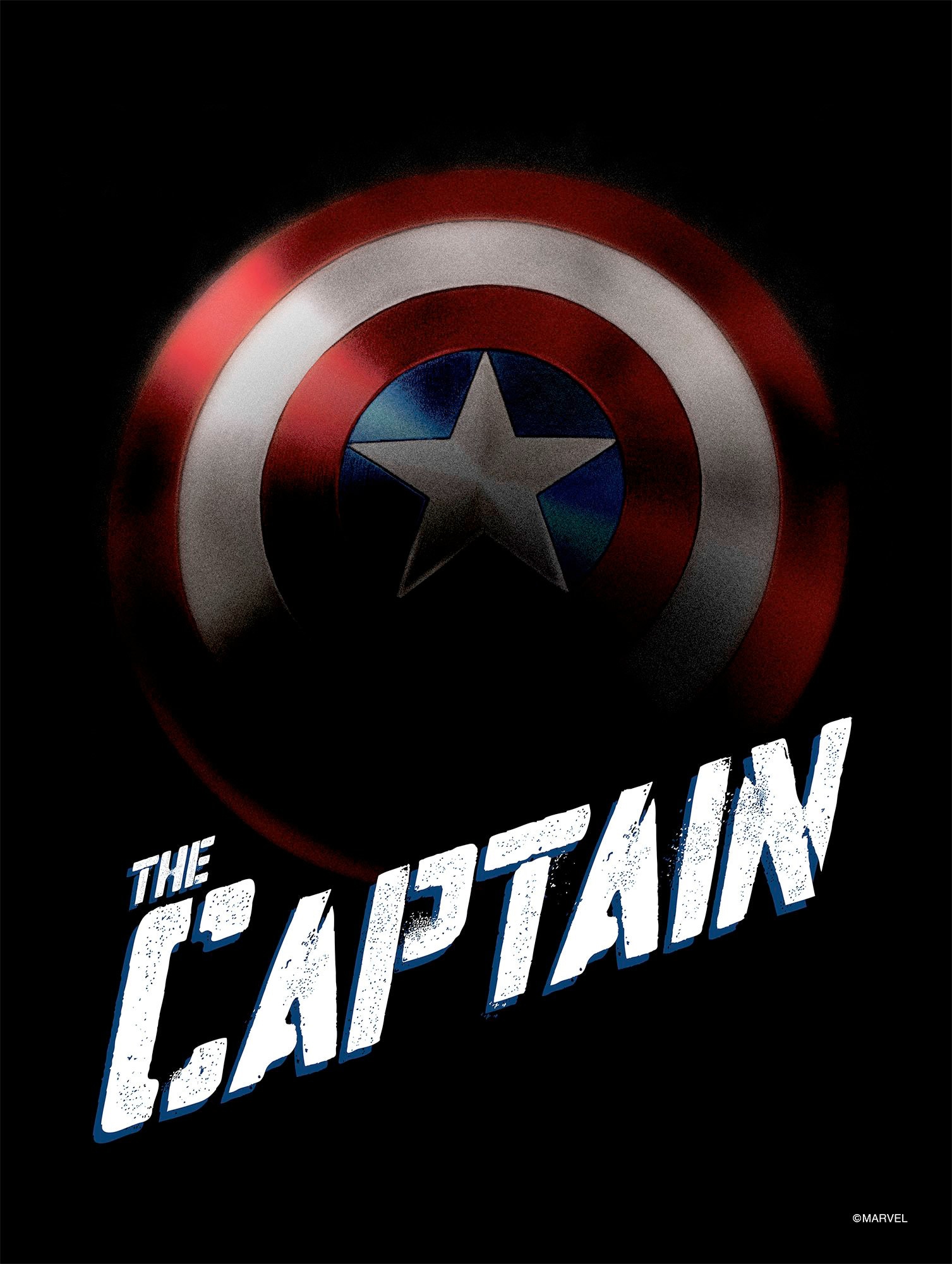 Komar Wandbild »Avengers The Captain«, (1 St.), Kinderzimmer, Schlafzimmer, Wohnzimmer
