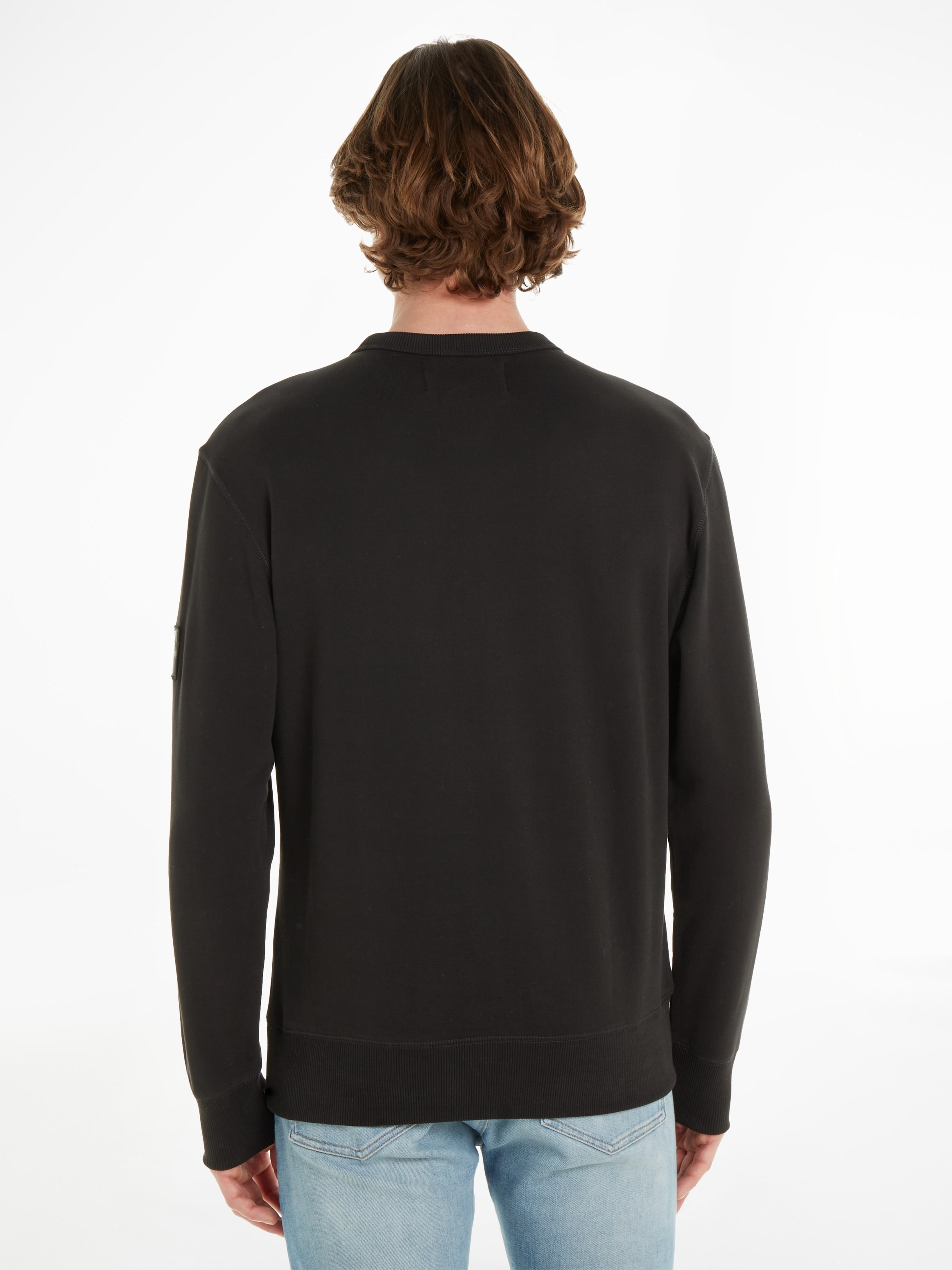 Calvin Klein Jeans Sweatshirt »BADGE CREW NECK«, mit Logopatch