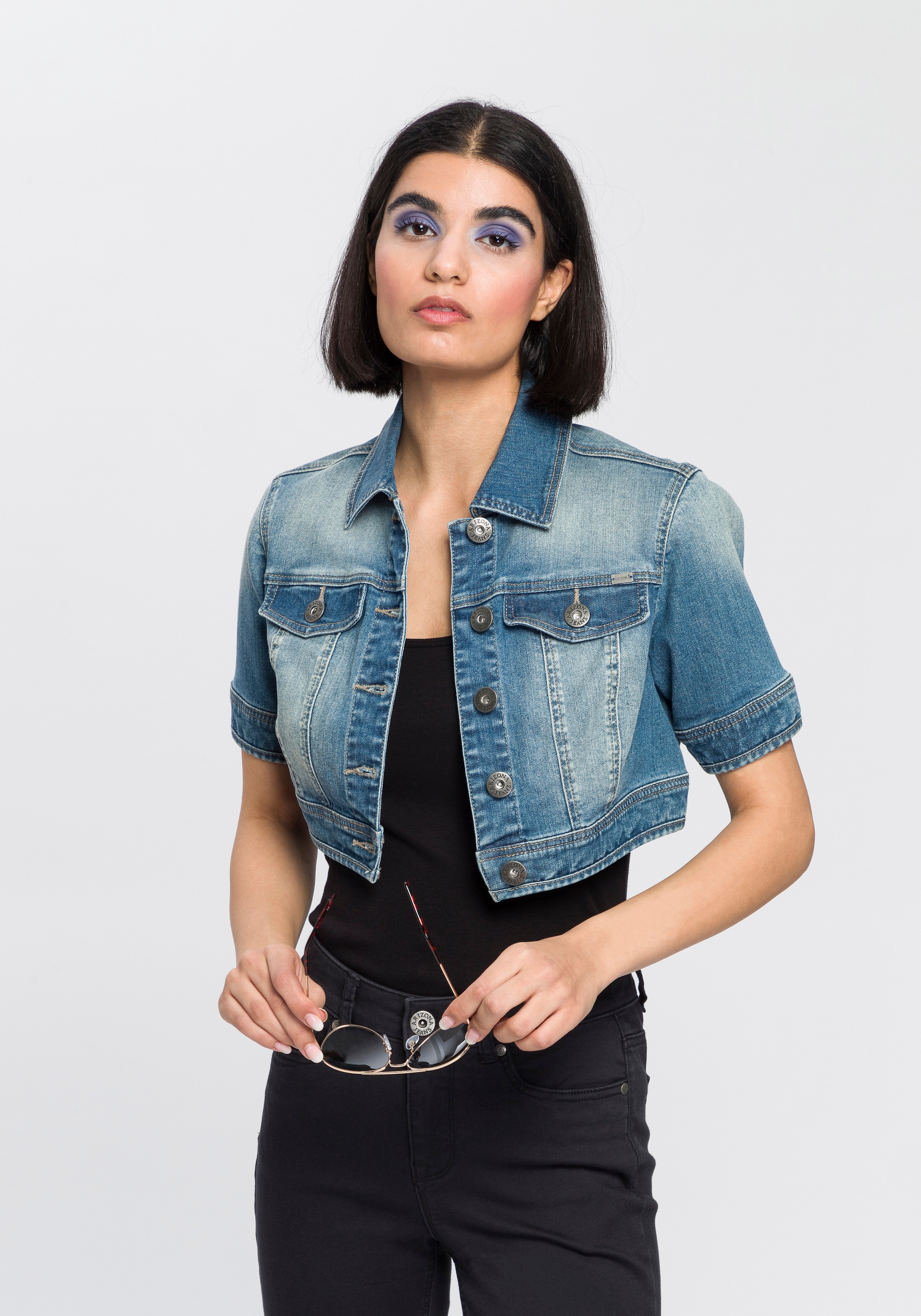 Jeansjacken Kurzarm für Damen |2024| online kaufen | BAUR