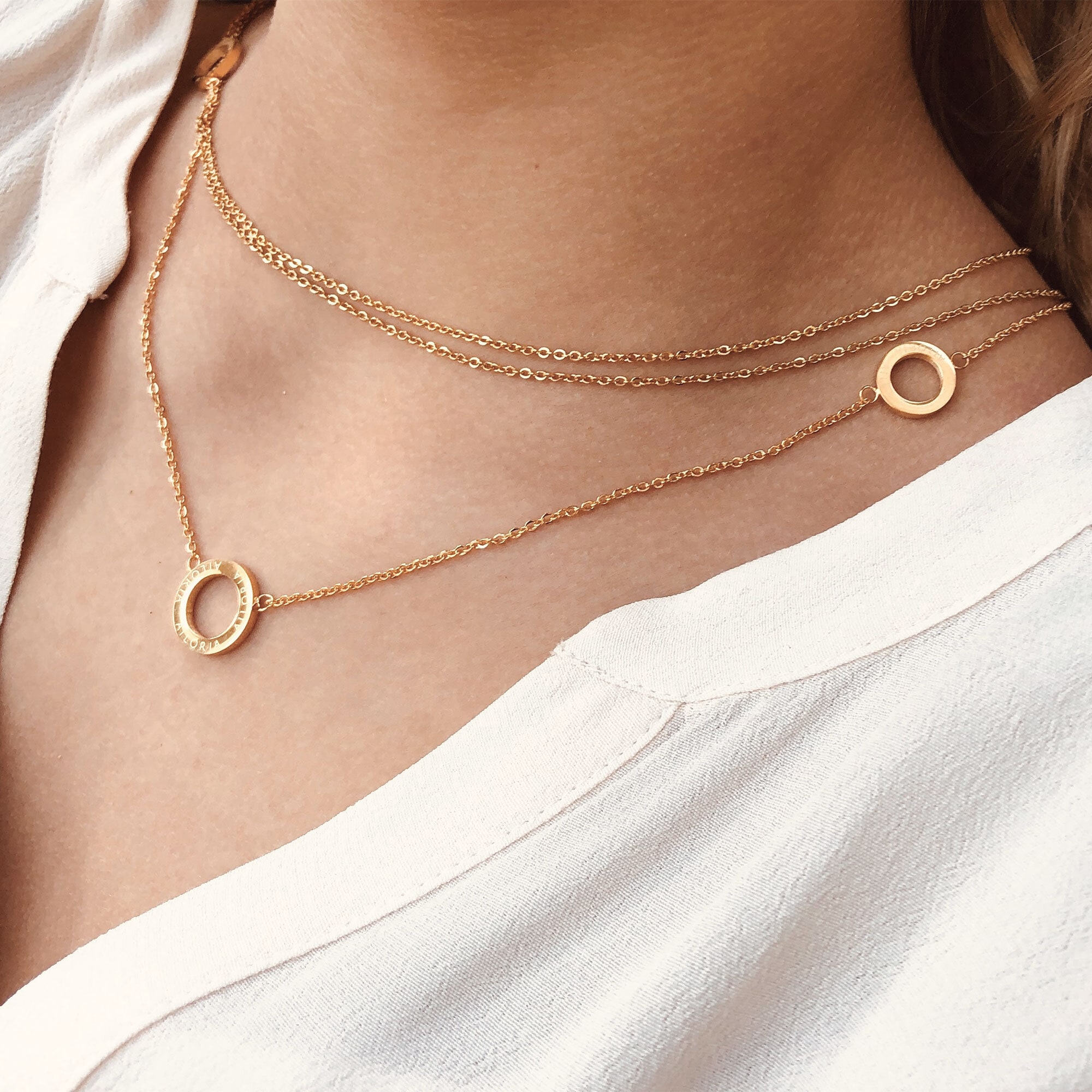 AILORIA Edelstahlkette »Halskette ANNABELLE«