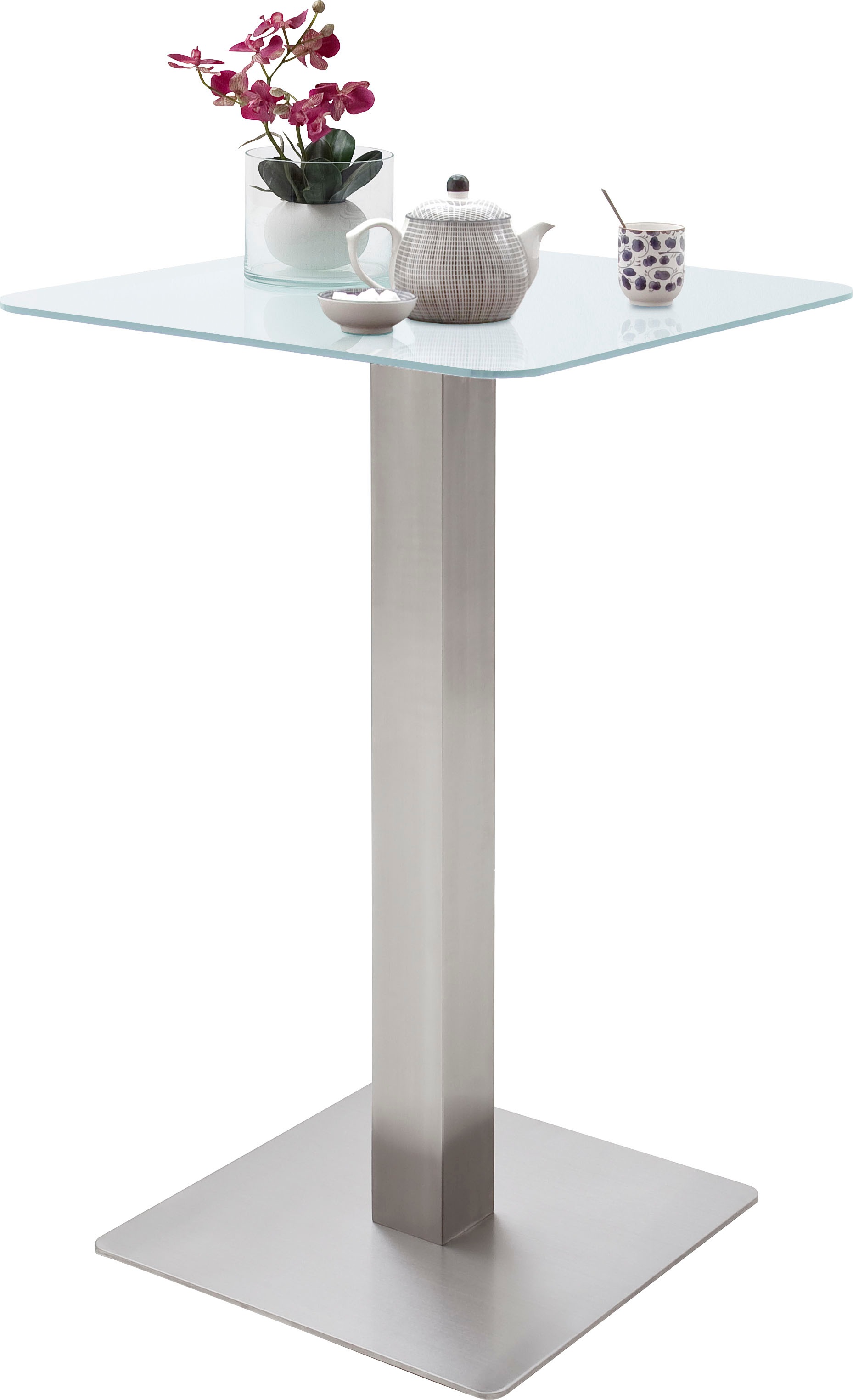 MCA furniture Bartisch "Zarina", Bartisch mit Glaskeramik Tischplatte mit E günstig online kaufen