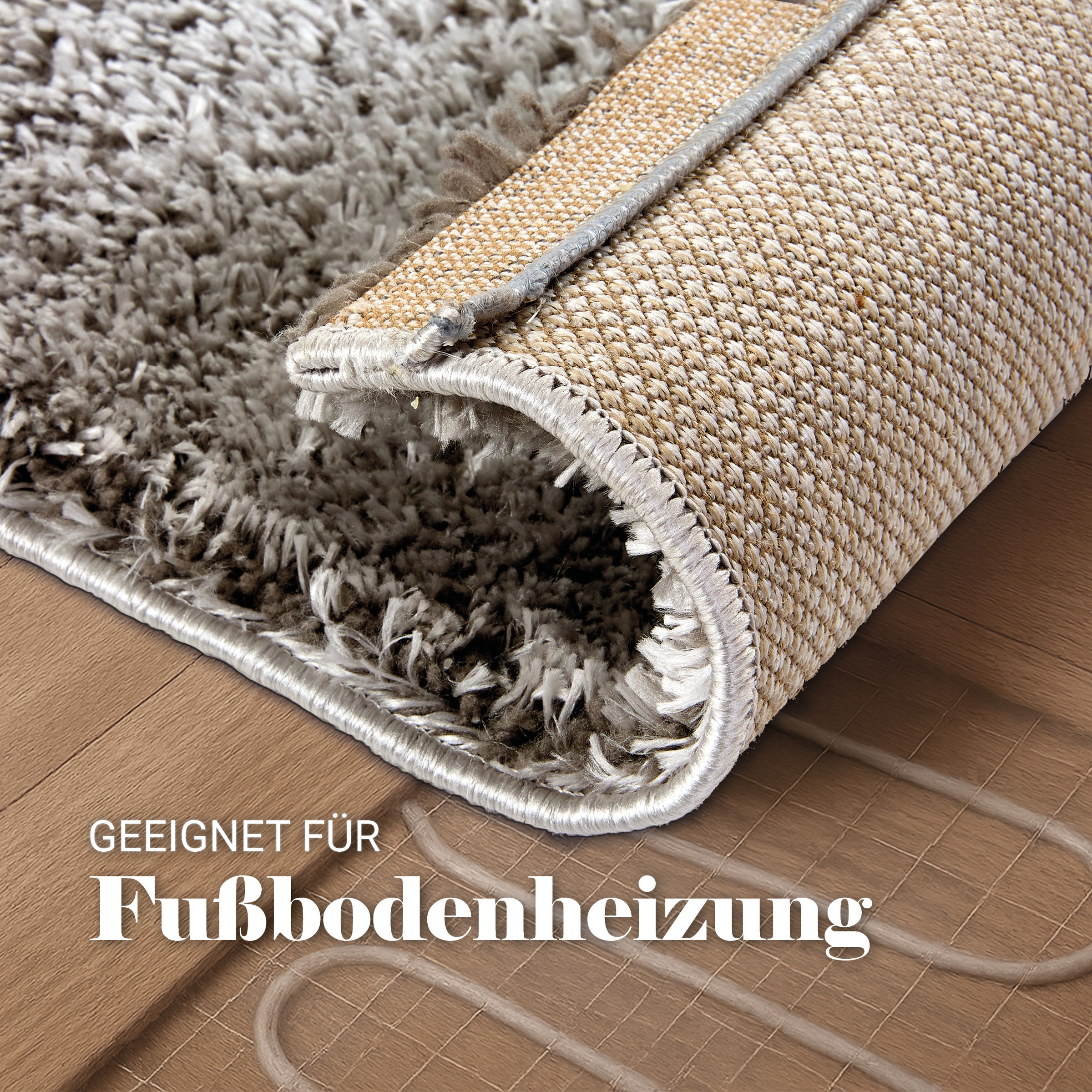 ASTRA Hochflor-Teppich »Paulie 251«, rechteckig, 25 mm Höhe, Langflor, Shaggy, Wohnzimmer, Schlafzimmer