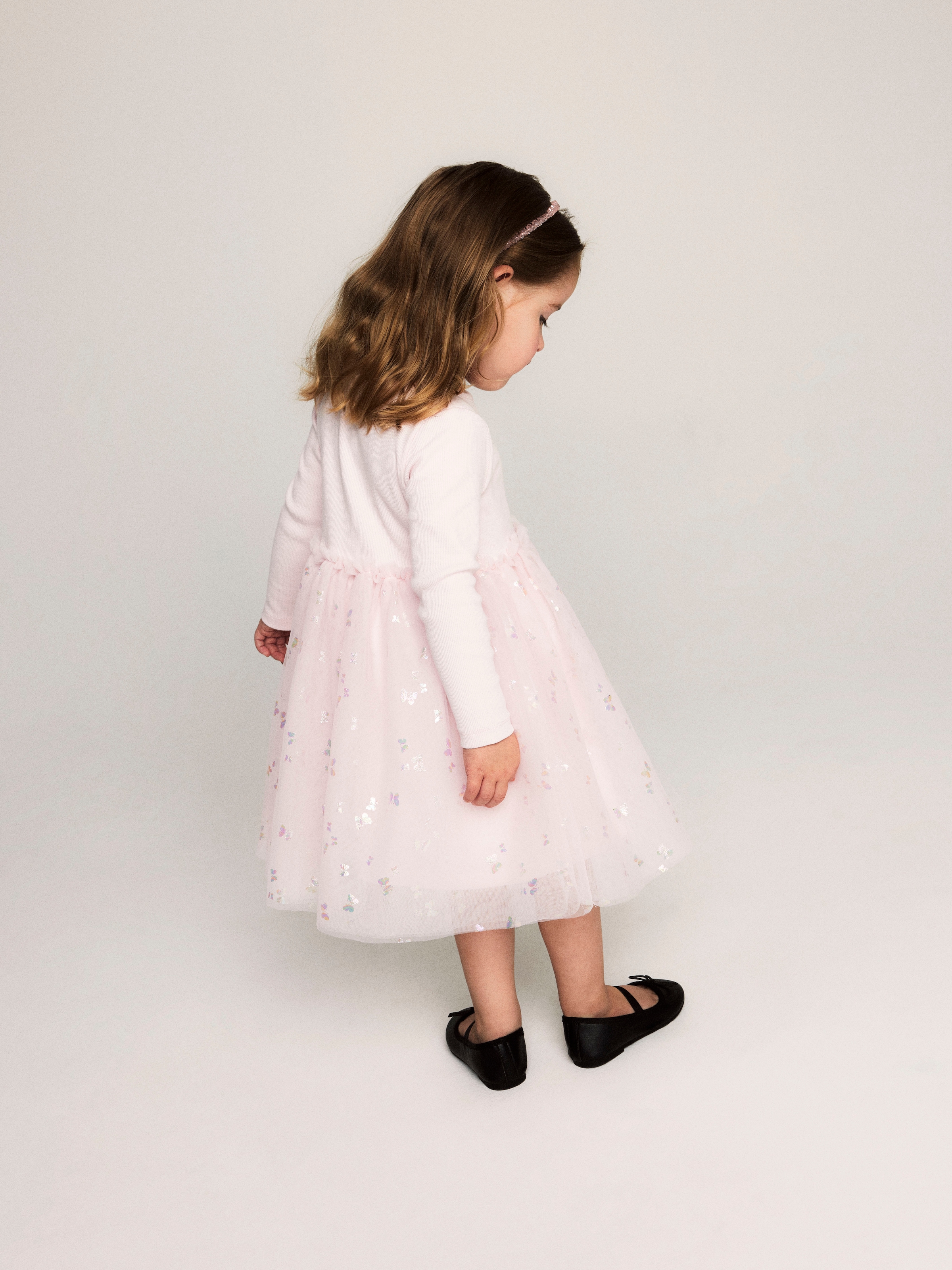 Name It Minikleid »NMFDUBUTTERFLY LS DRESS«