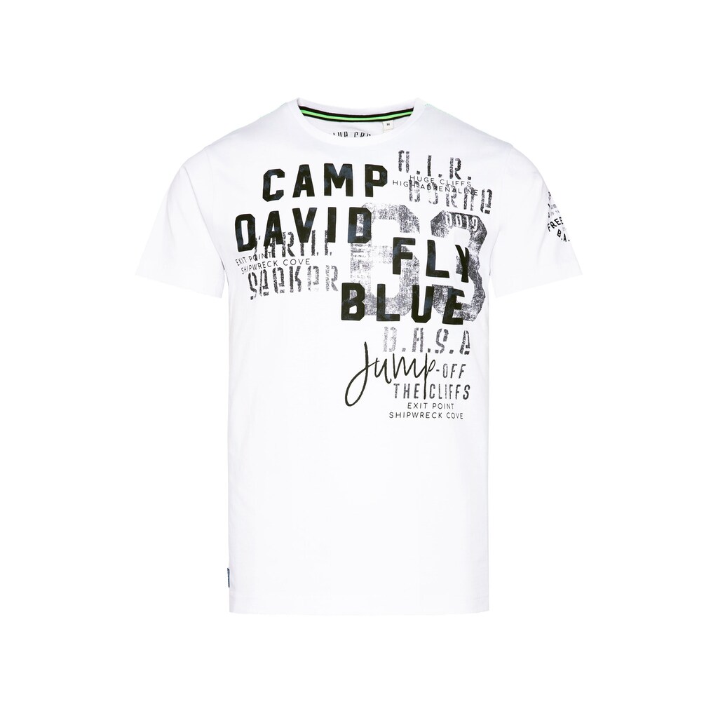 CAMP DAVID Rundhalsshirt