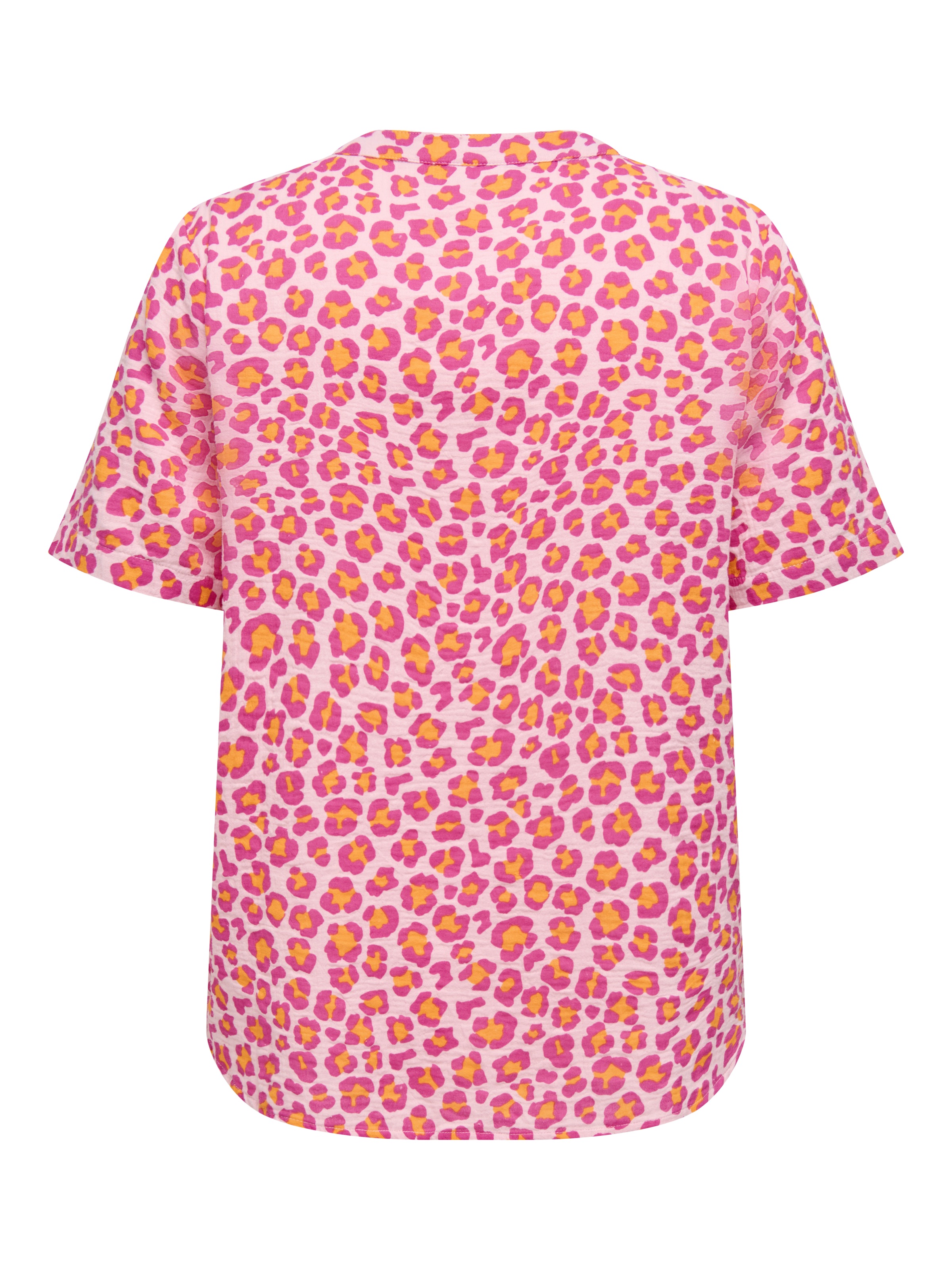 ONLY CARMAKOMA Kurzarmbluse "CARTHYRA LIFE S/S BUTTON TOP WVN" günstig online kaufen