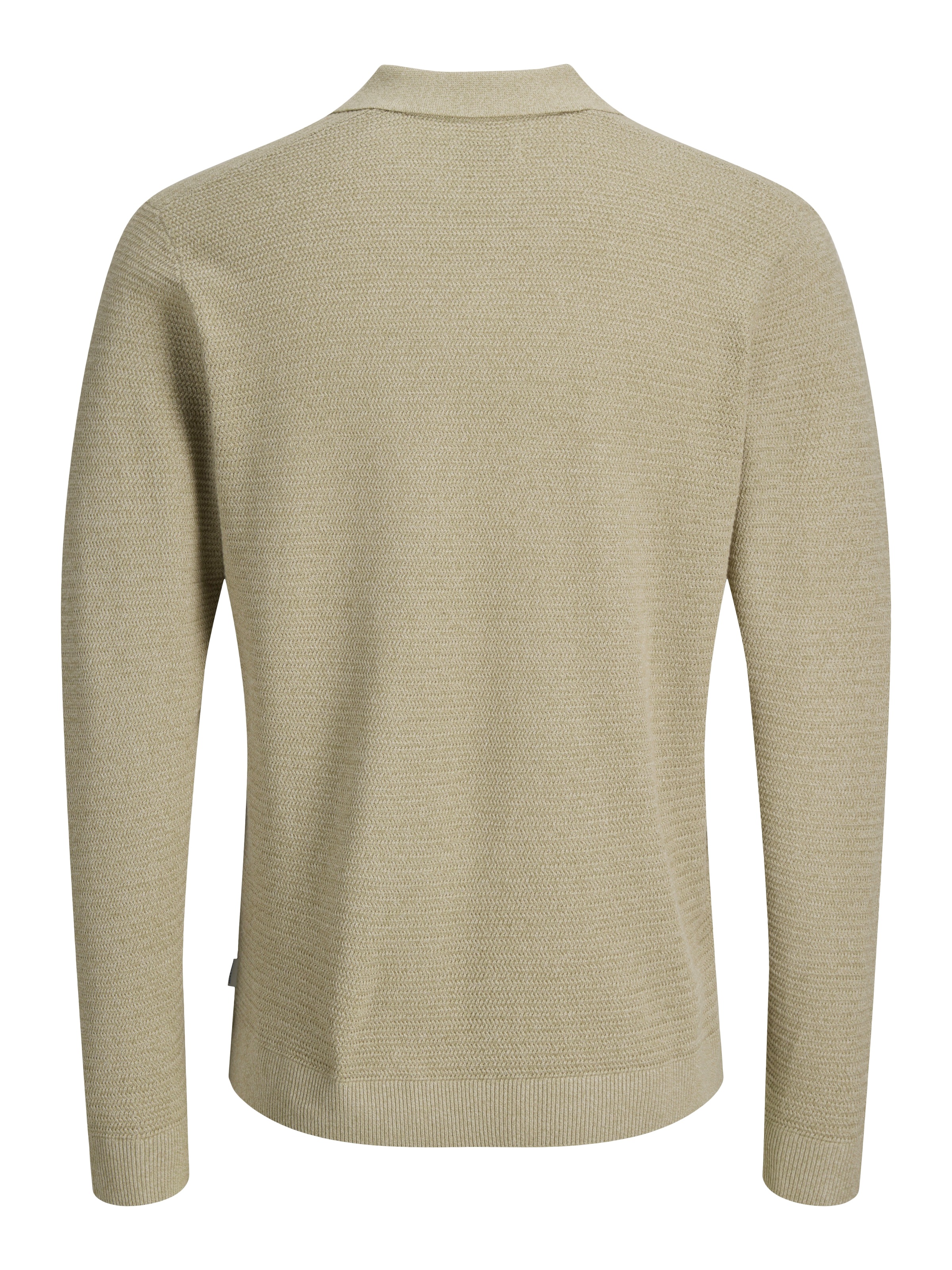Jack & Jones Polokragenpullover "JPRBLURILEY KNIT SPLIT NECK LS SN" günstig online kaufen