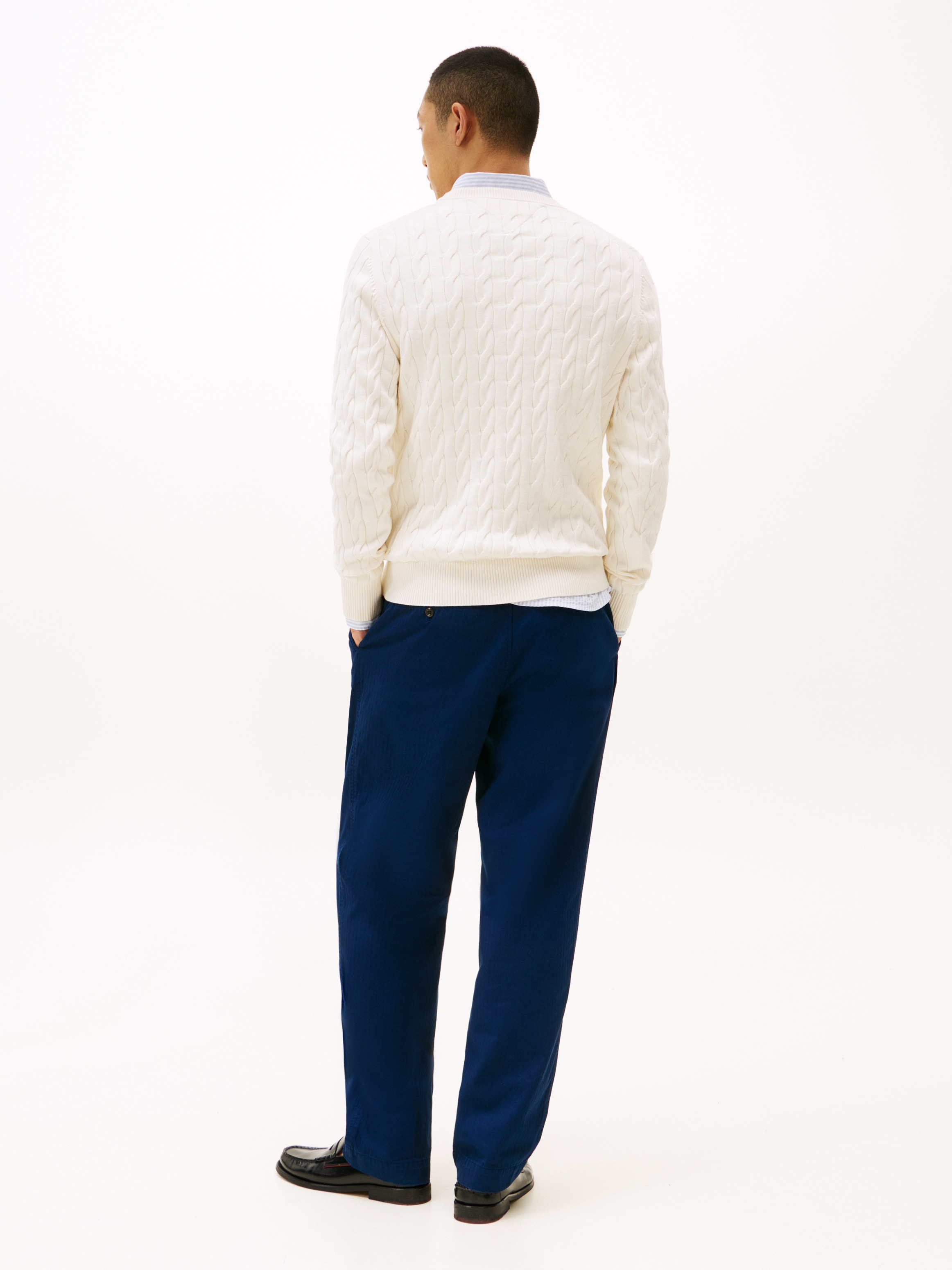 Tommy Hilfiger Strickpullover »CLASSIC CABLE CREW NECK«