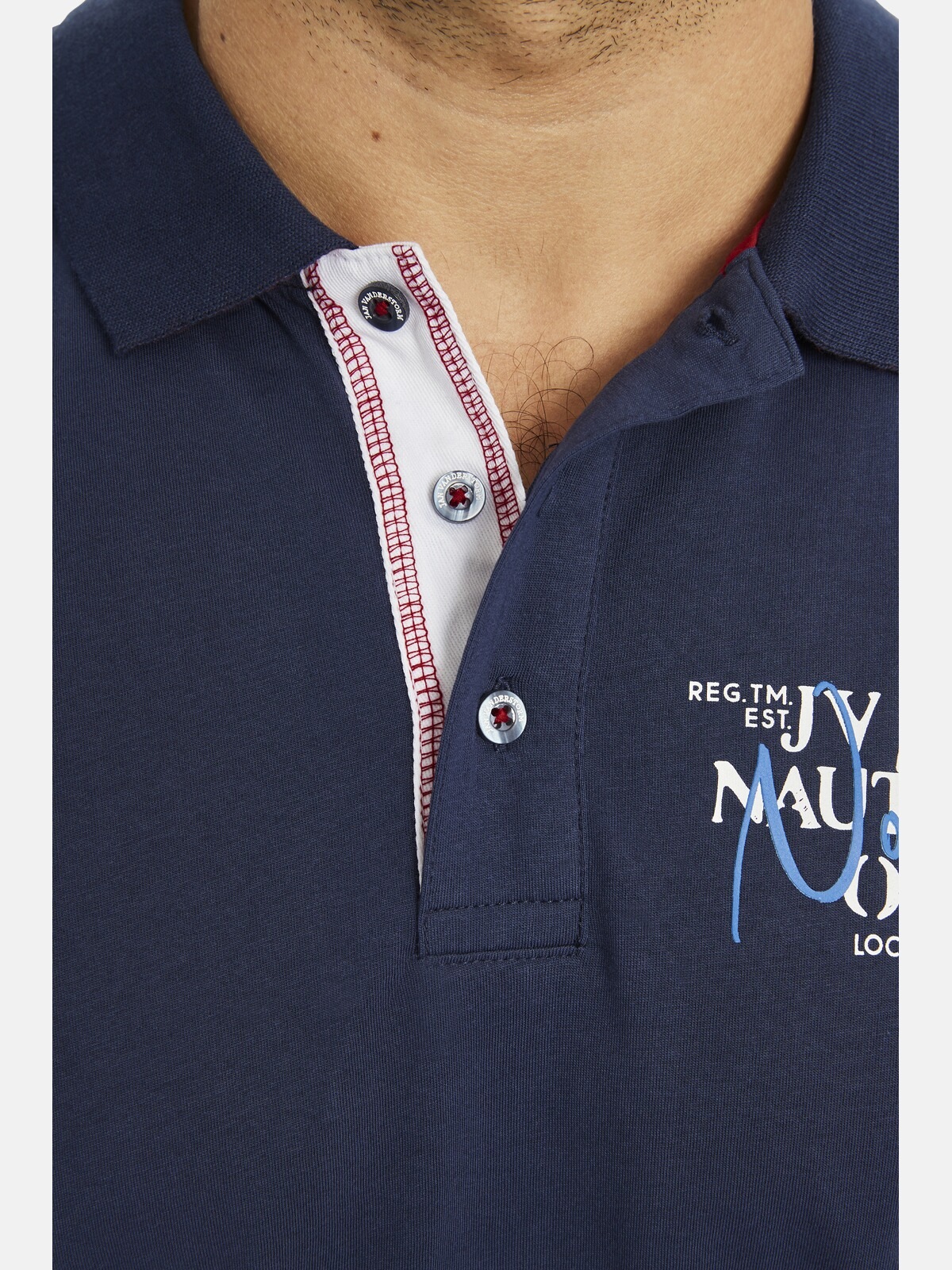 Jan Vanderstorm Poloshirt »Doppelpack Poloshirt DAGFINN«, (2 tlg.), in zwei Farben